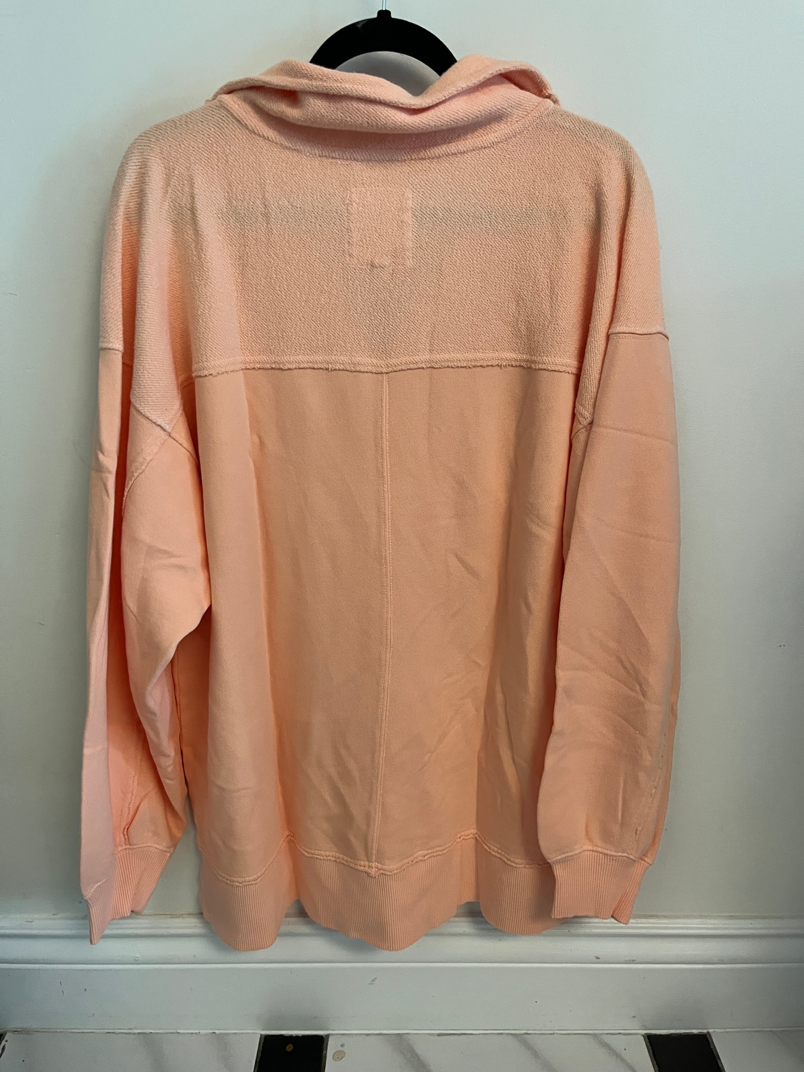 Aerie Oversized Sweatshirt - Peach - Medium - photo 2