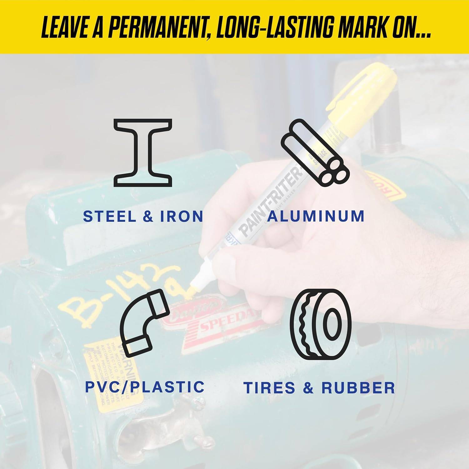 Markal Pro-Line HP High Performance Paint Marker with 1/8" - photo 5