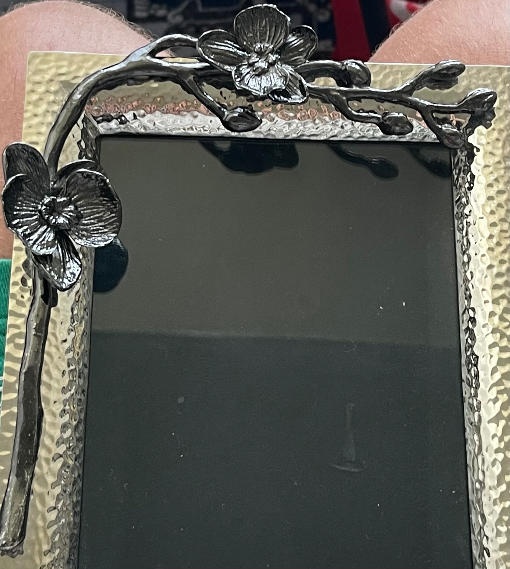 Michael Aram Luxury "Black Orchid" 4x6 Frame - photo 4