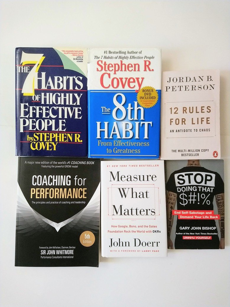 Business Success & Self-Help books! ⚽️