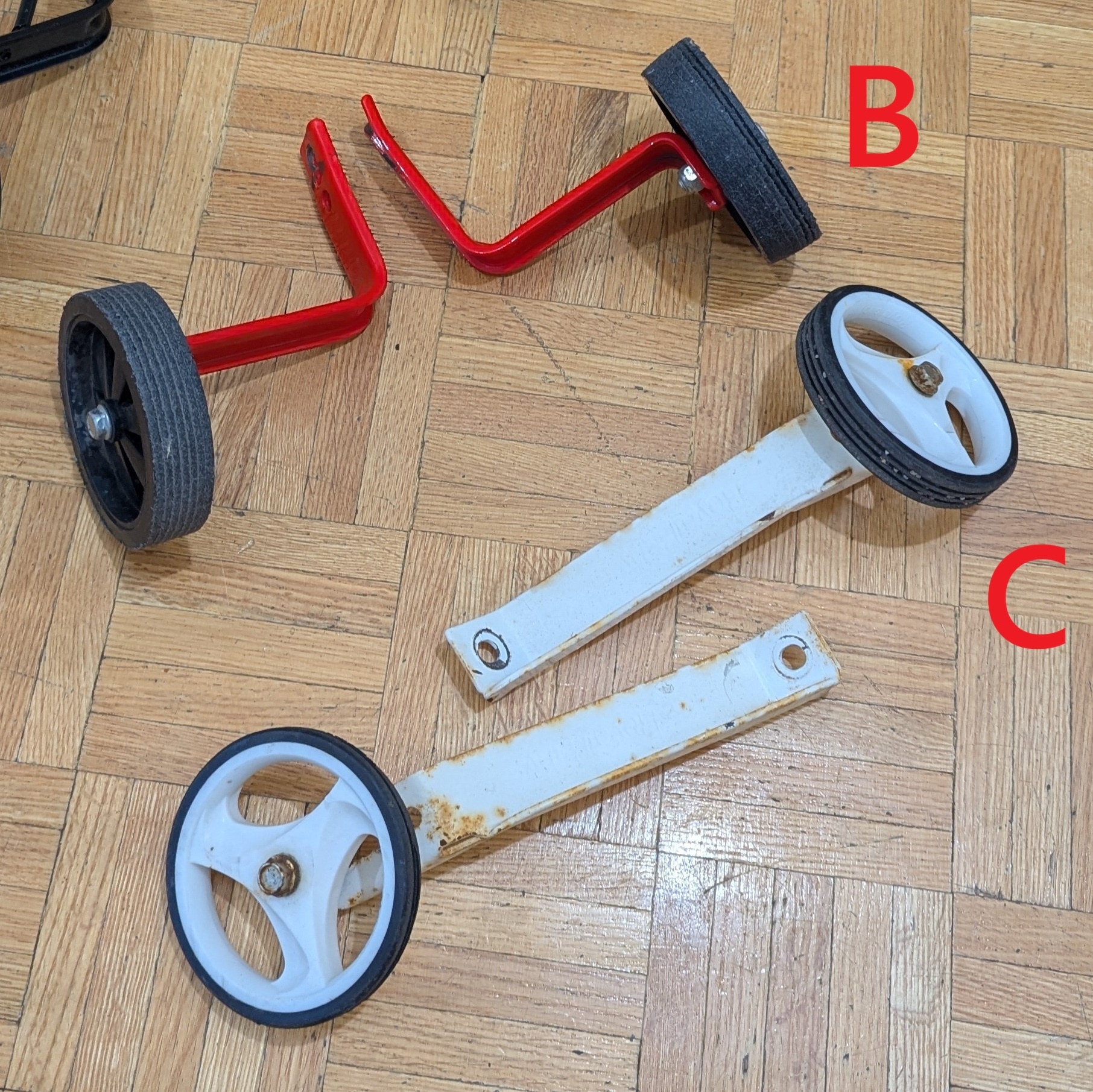Bike Bicycle Support Training Wheels Cycling Children's Tricycle