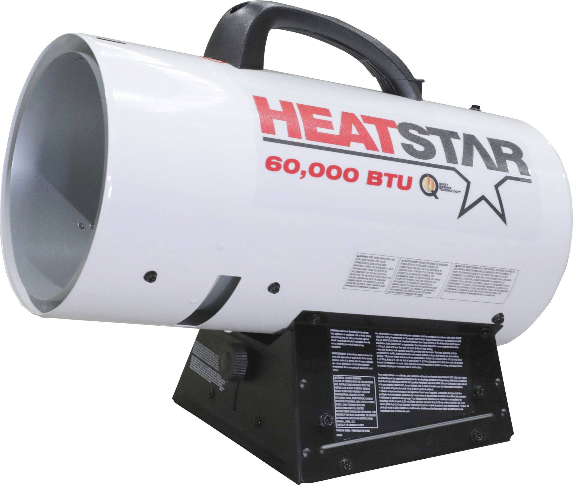 30,000 to 60,000 BTU Forced-Air Propane Heater