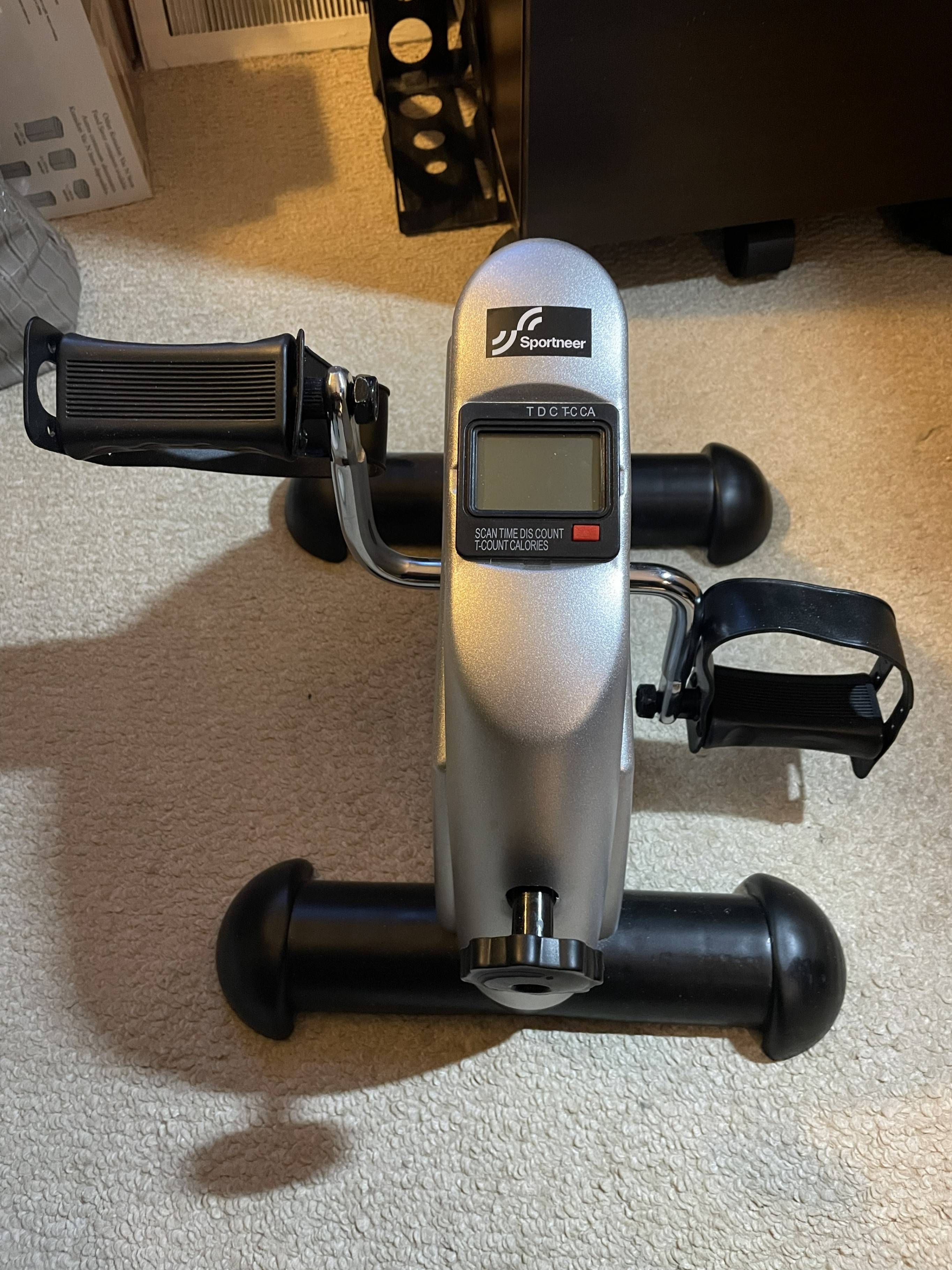 Under Desk Bike Pedal Exerciser. New.