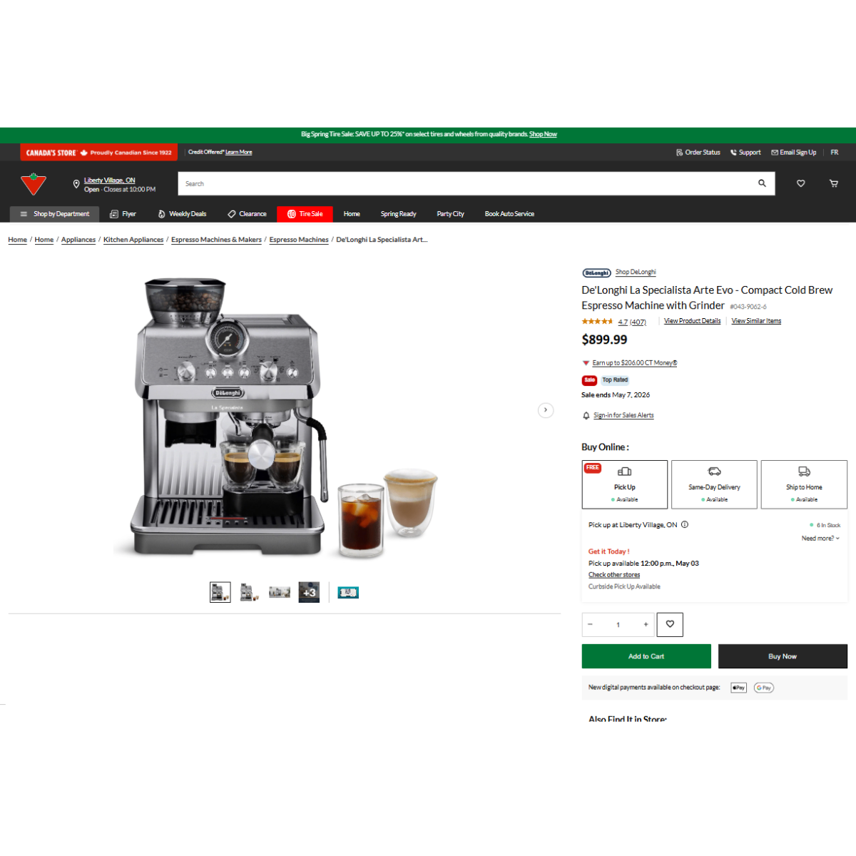 Retail Price $1015-Sealed Unopened De'Longhi La Specialista Arte - photo 2