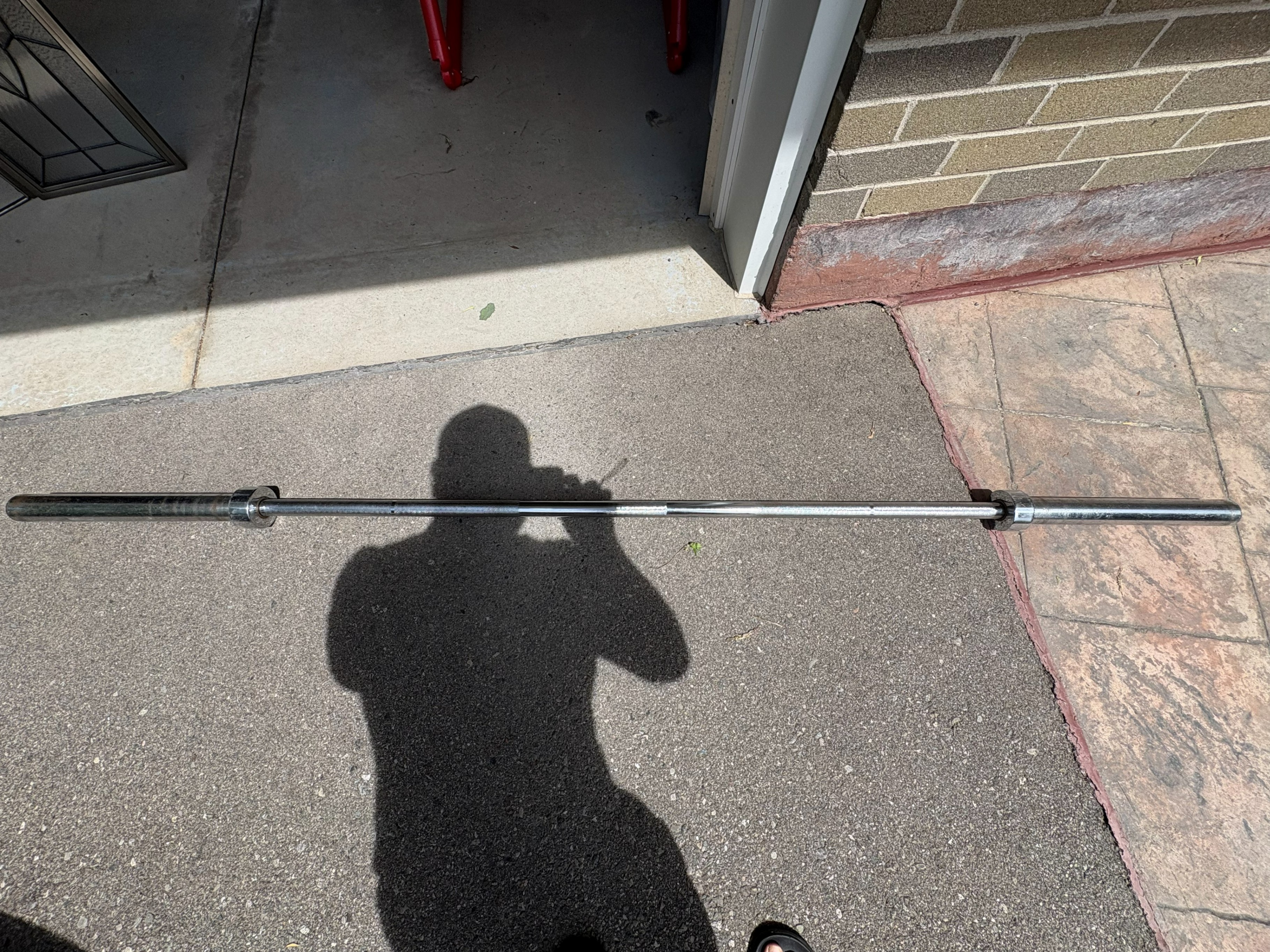 7ft Olympic Barbell, Standard 2in Sleeves