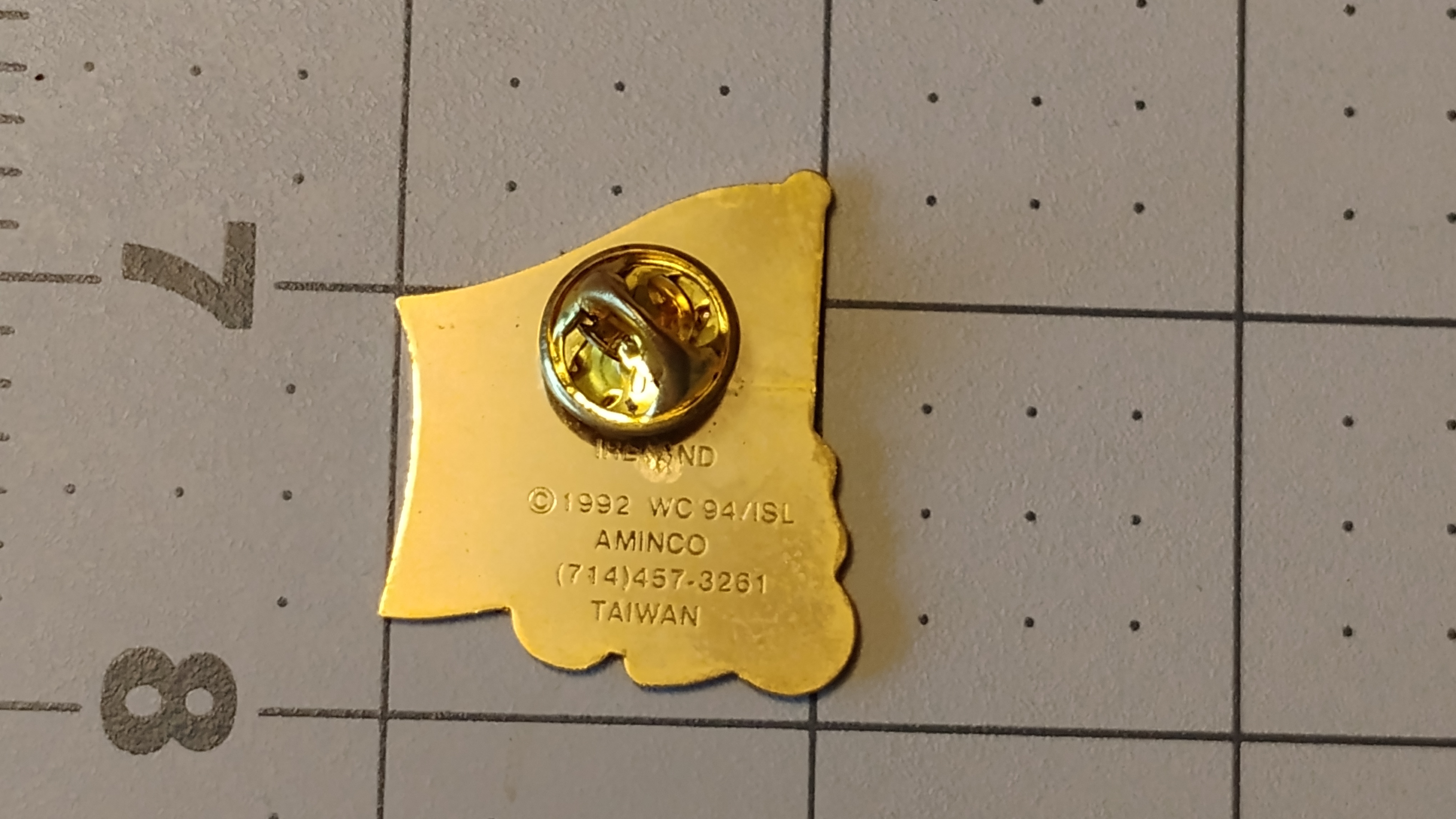 FIFA World Cup USA 1994 Ireland Lapel Pin - photo 2