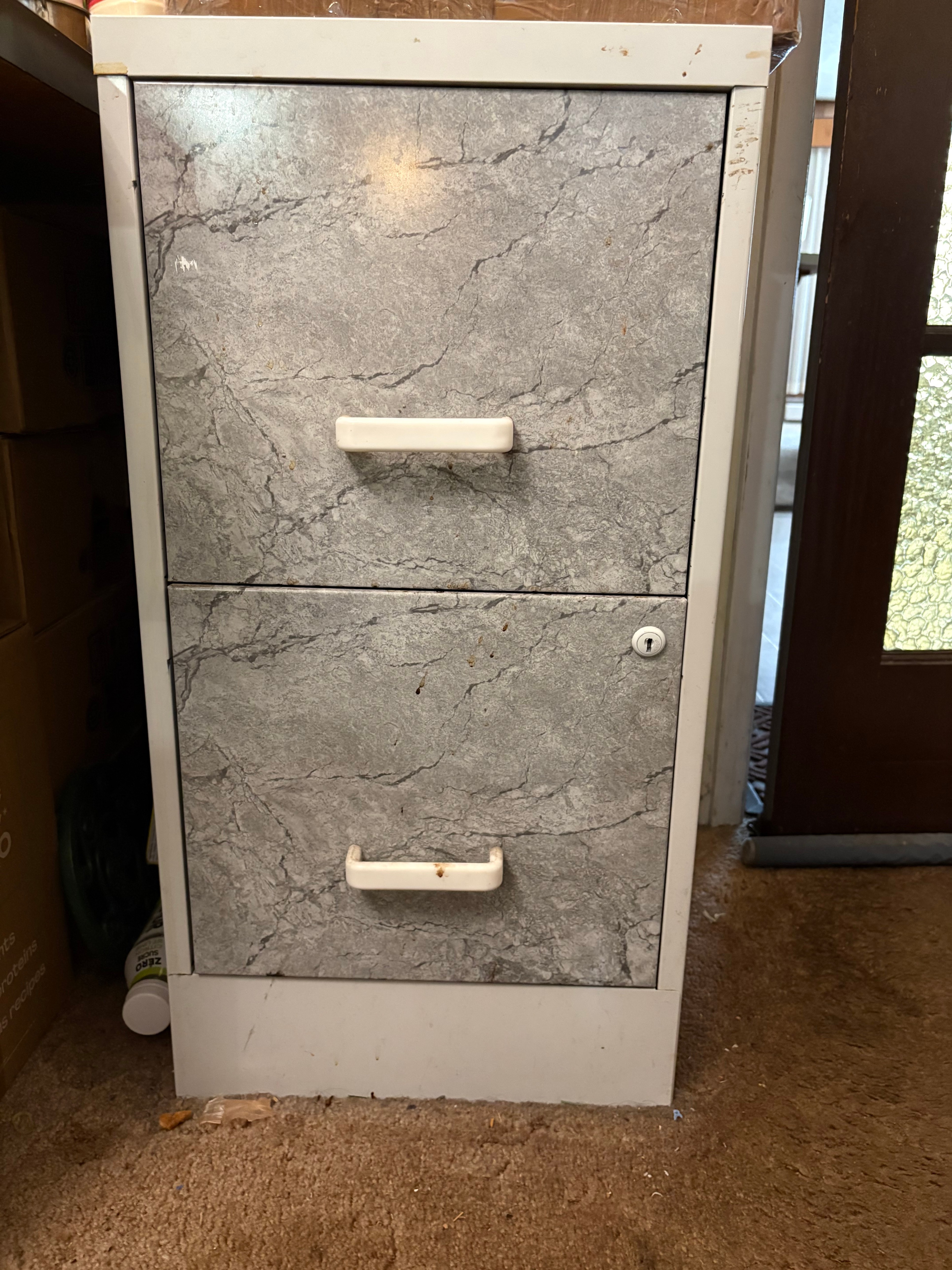 Filing Cabinet with folders