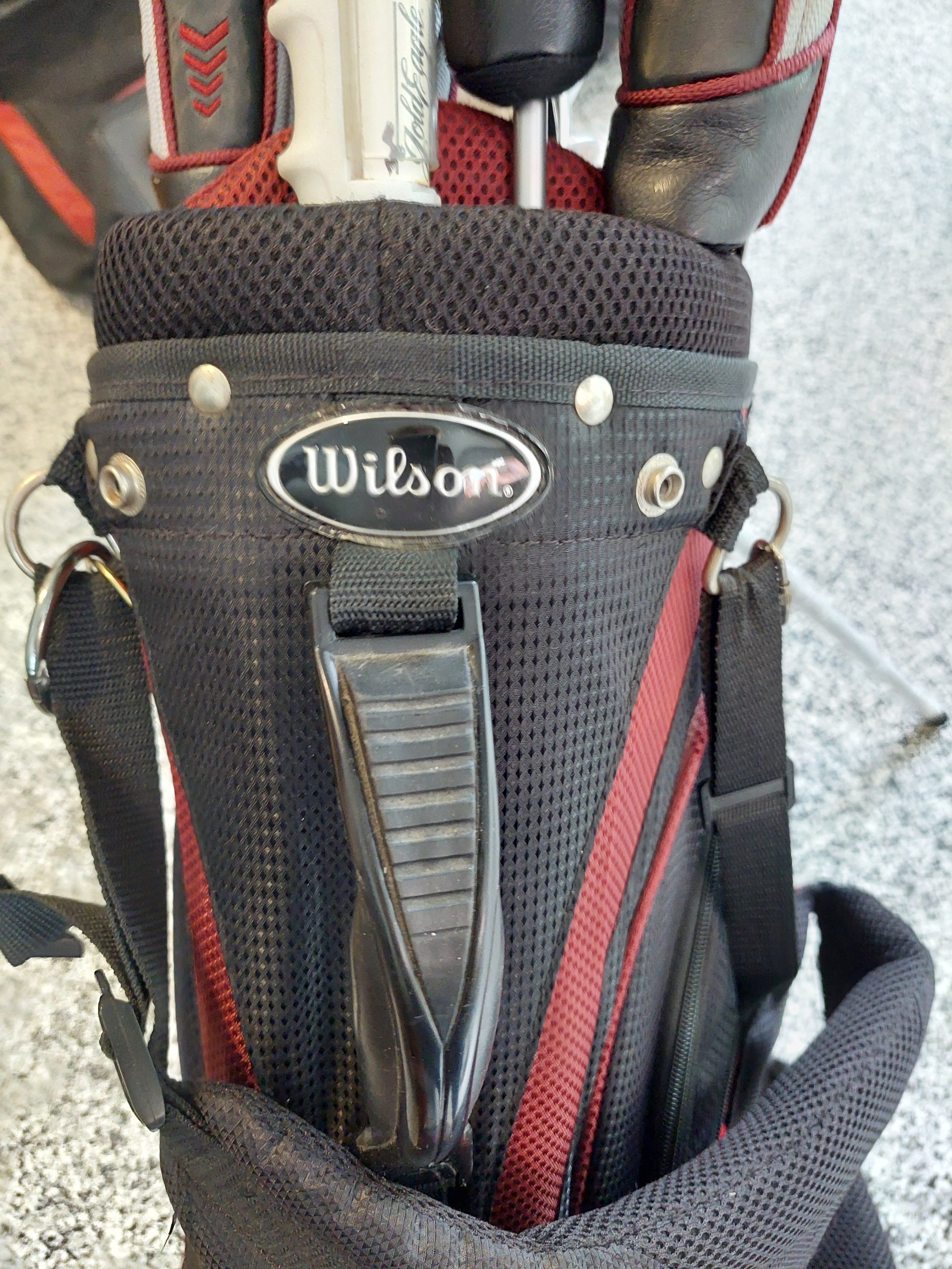 Wilson Deep Red Complete Golf Club Set with Bag - photo 3