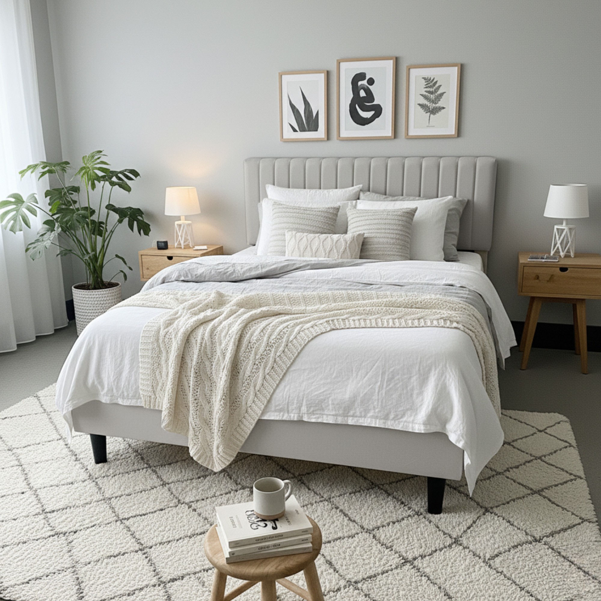 Placida Decor Terra Bed Frame | Double Queen King