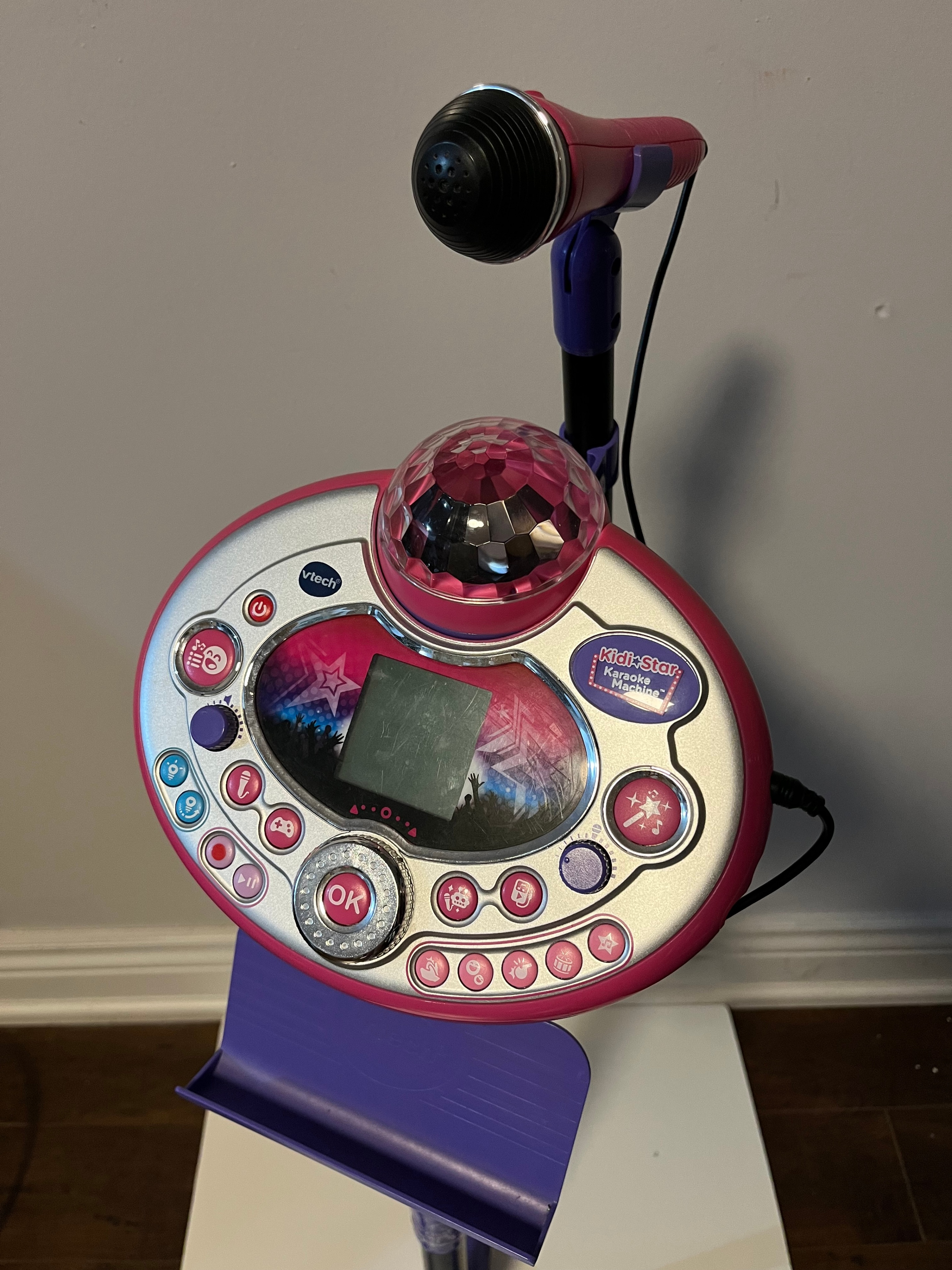 VTech Kidi Star Kids Karaoke Machine, Pink/Purple - photo 2