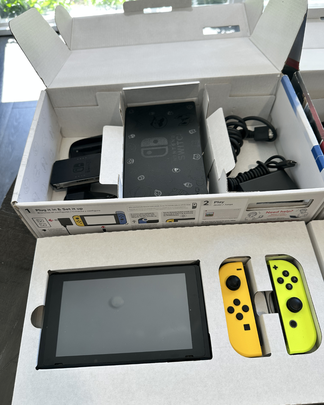 🎮 Fortnite Switch + Nintendo Switch + 3 Games Bundle - photo 3