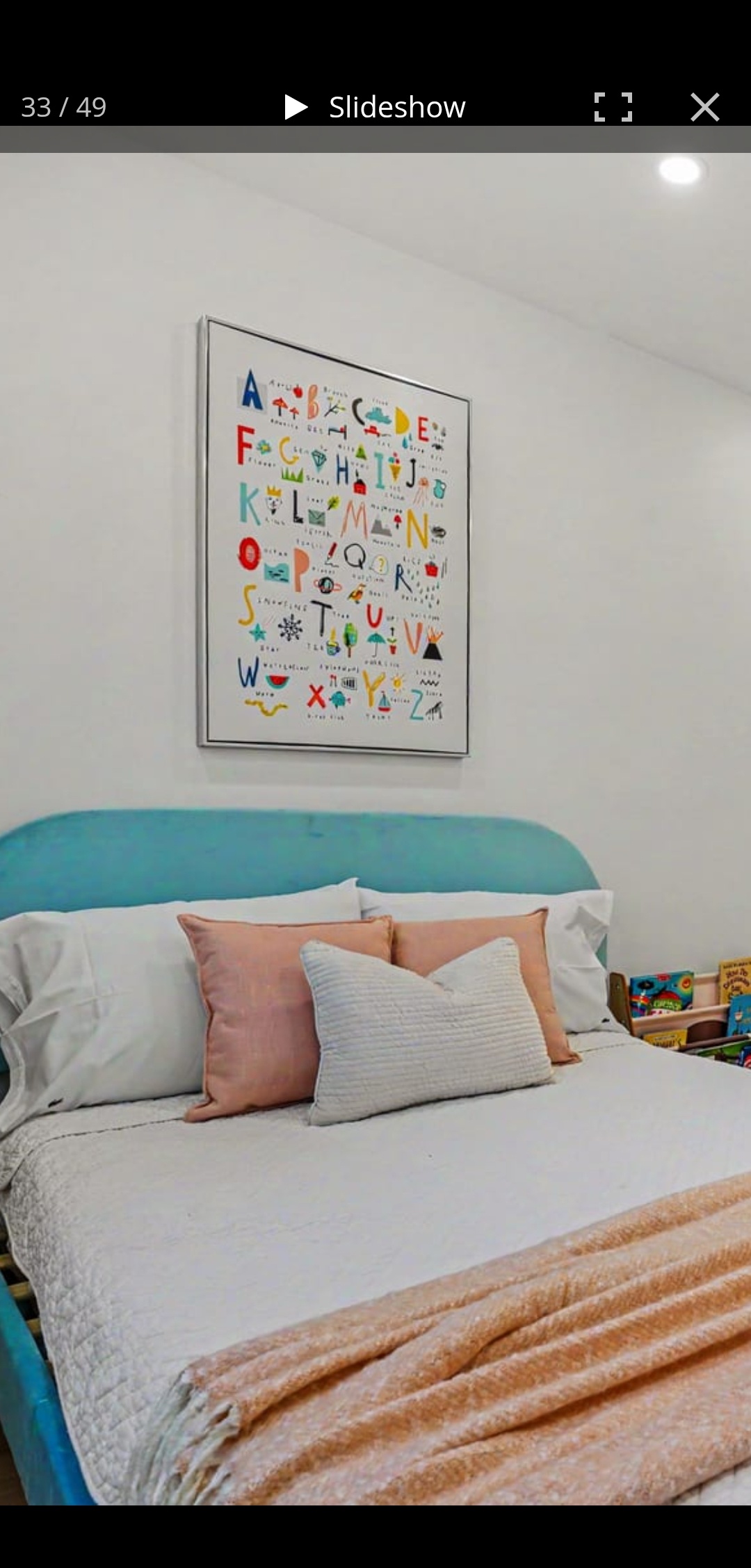 Framed Alphabet Print for Kids - photo 2