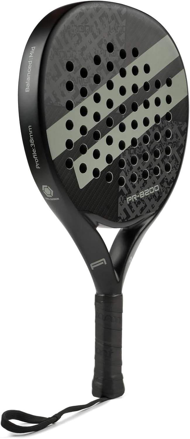 IANONI PR-8200 Padel Racket Carbon Fiber Surface with EVA Memory