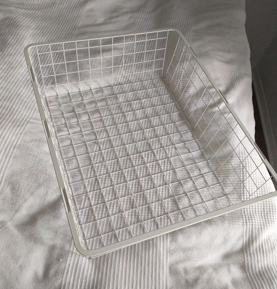 Large Metal Wire Basket (3 available, $5 each) - photo 3