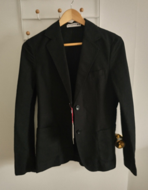 Ines de la Fressange - Black Linen/Cotton Blazer - New - photo 5