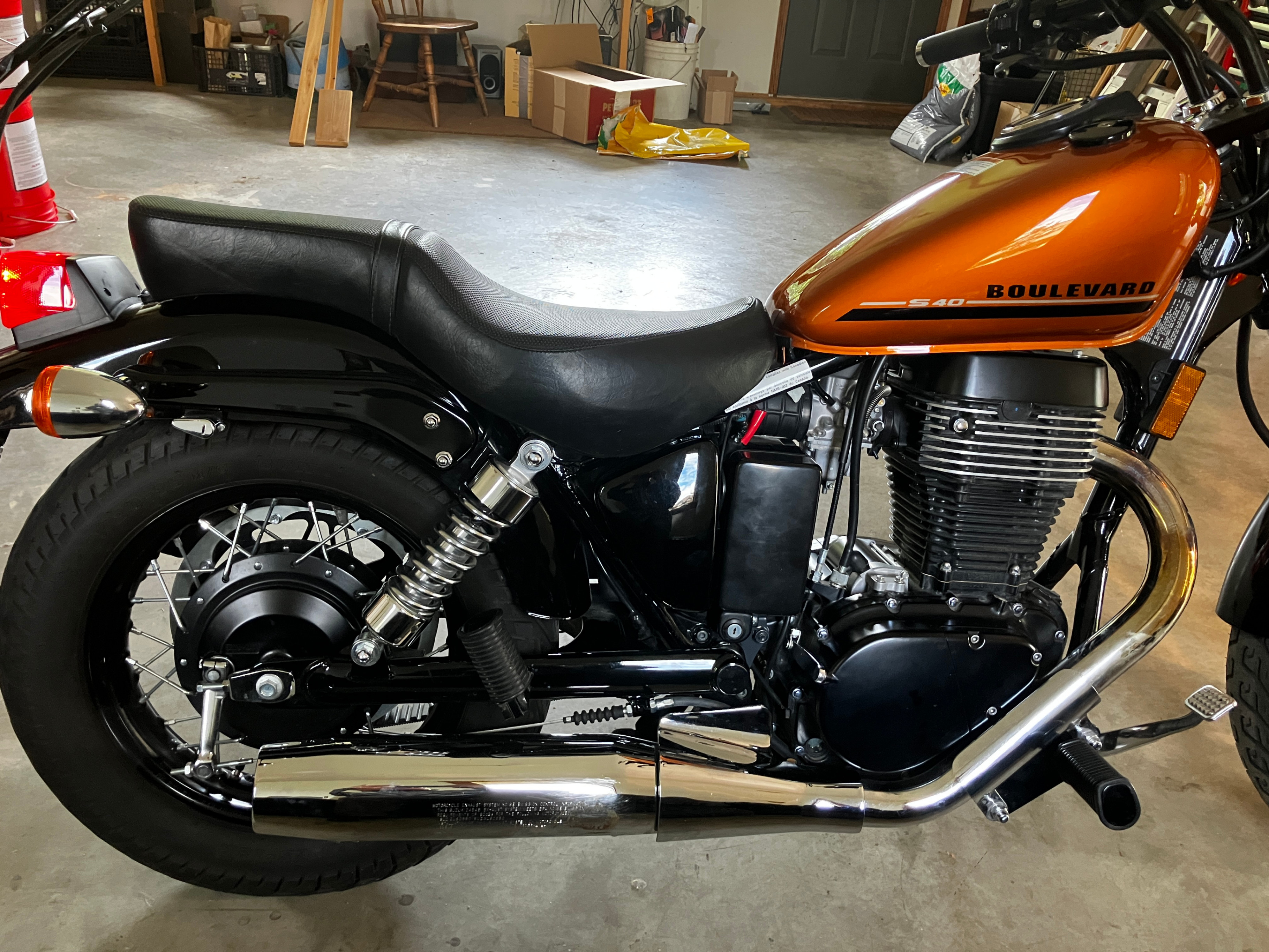 2017 Suzuki Boulevard S40 (650cc), 5700 kilometers - photo 4