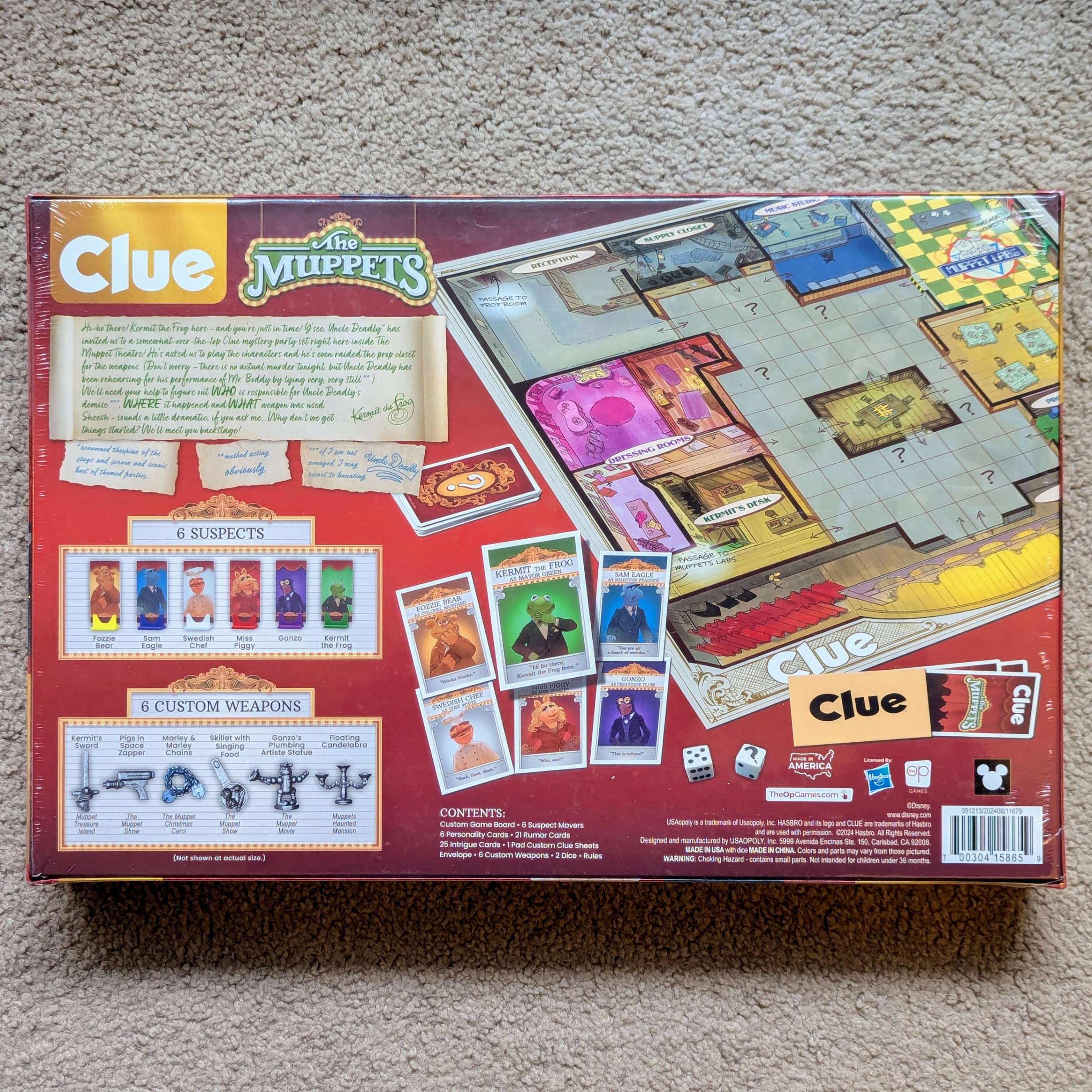 Clue: The Muppets Board Game - photo 2