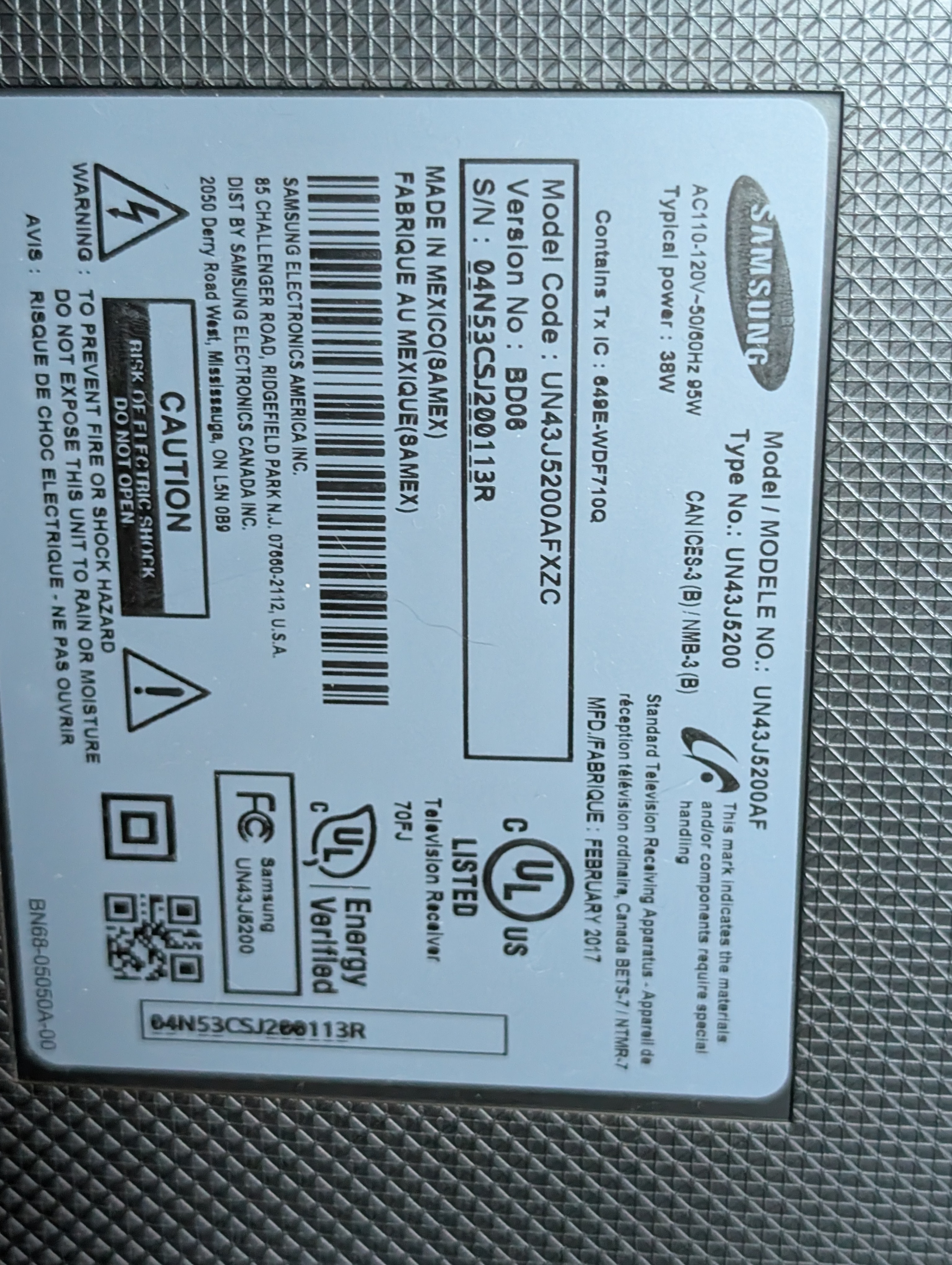 Samsung 43" Smart TV - photo 3