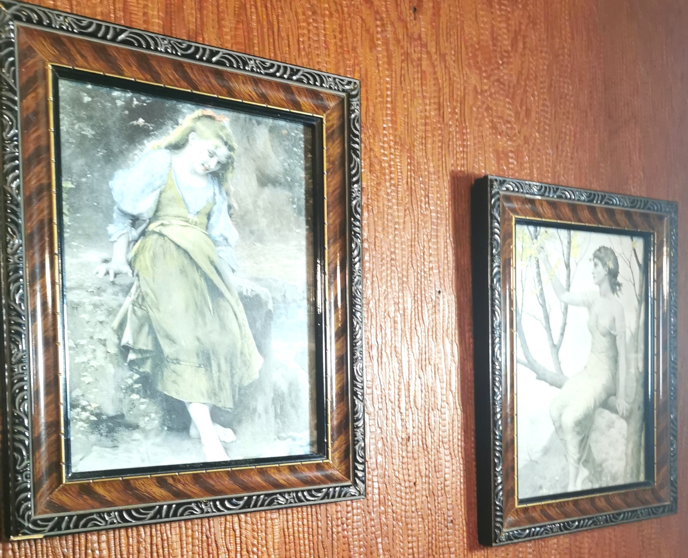 Pair of French Art Prints by Vernon & Fournier Framed Prints