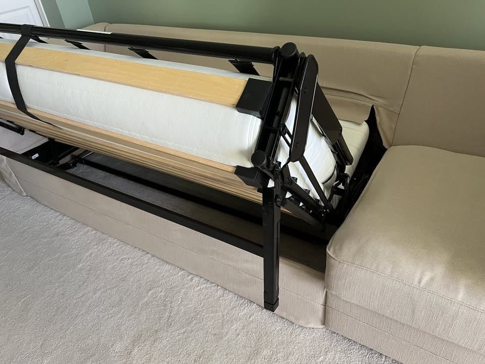 IKEA HARLANDA - Couch / Sofa / Convertible Bed - LIKE NEW OBO - photo 4