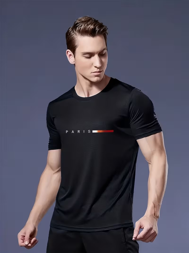 3pcs Men'S Lightweight Breathable T-Shirts - photo 5
