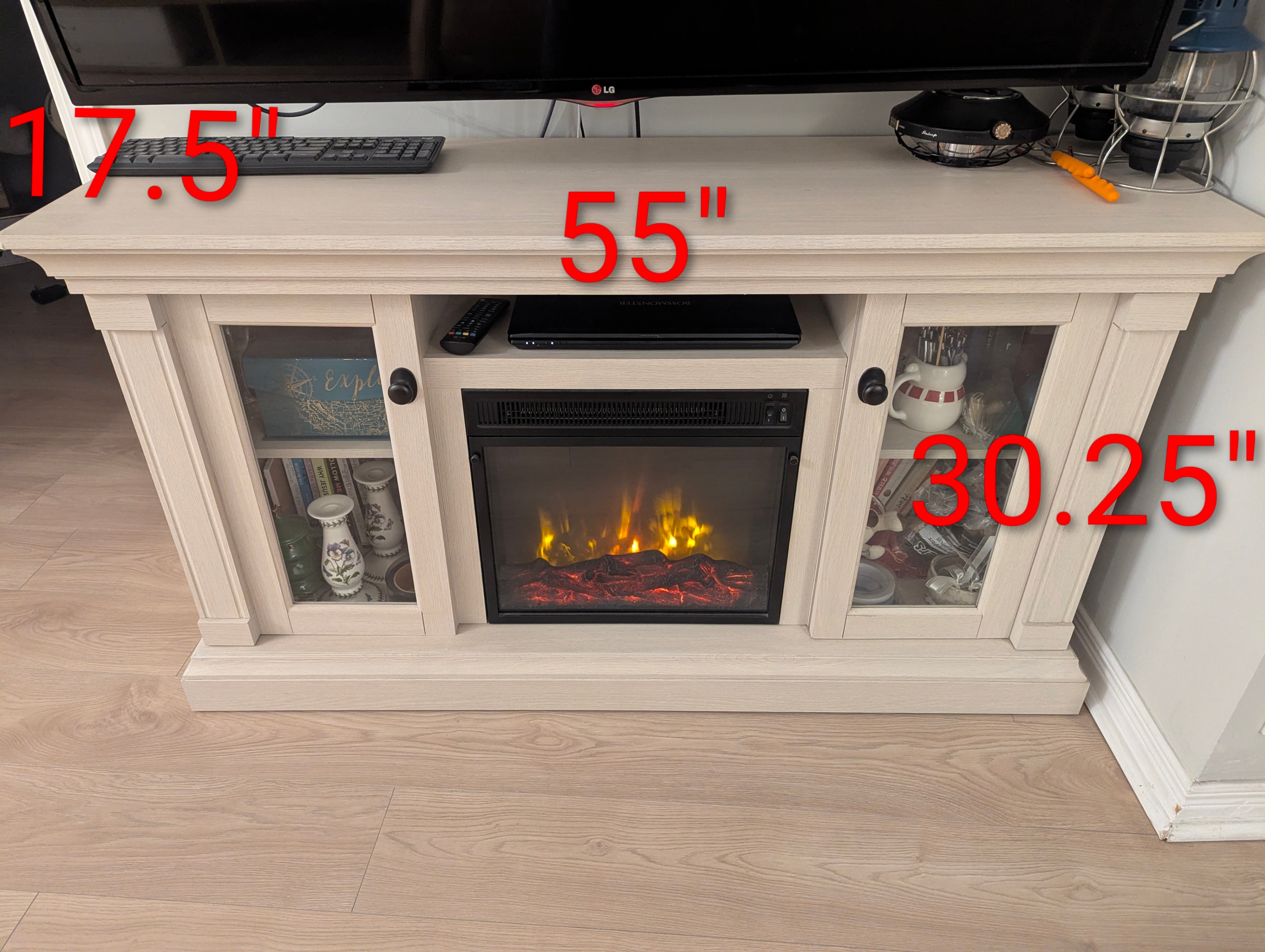 Electric Fireplace TV Stand