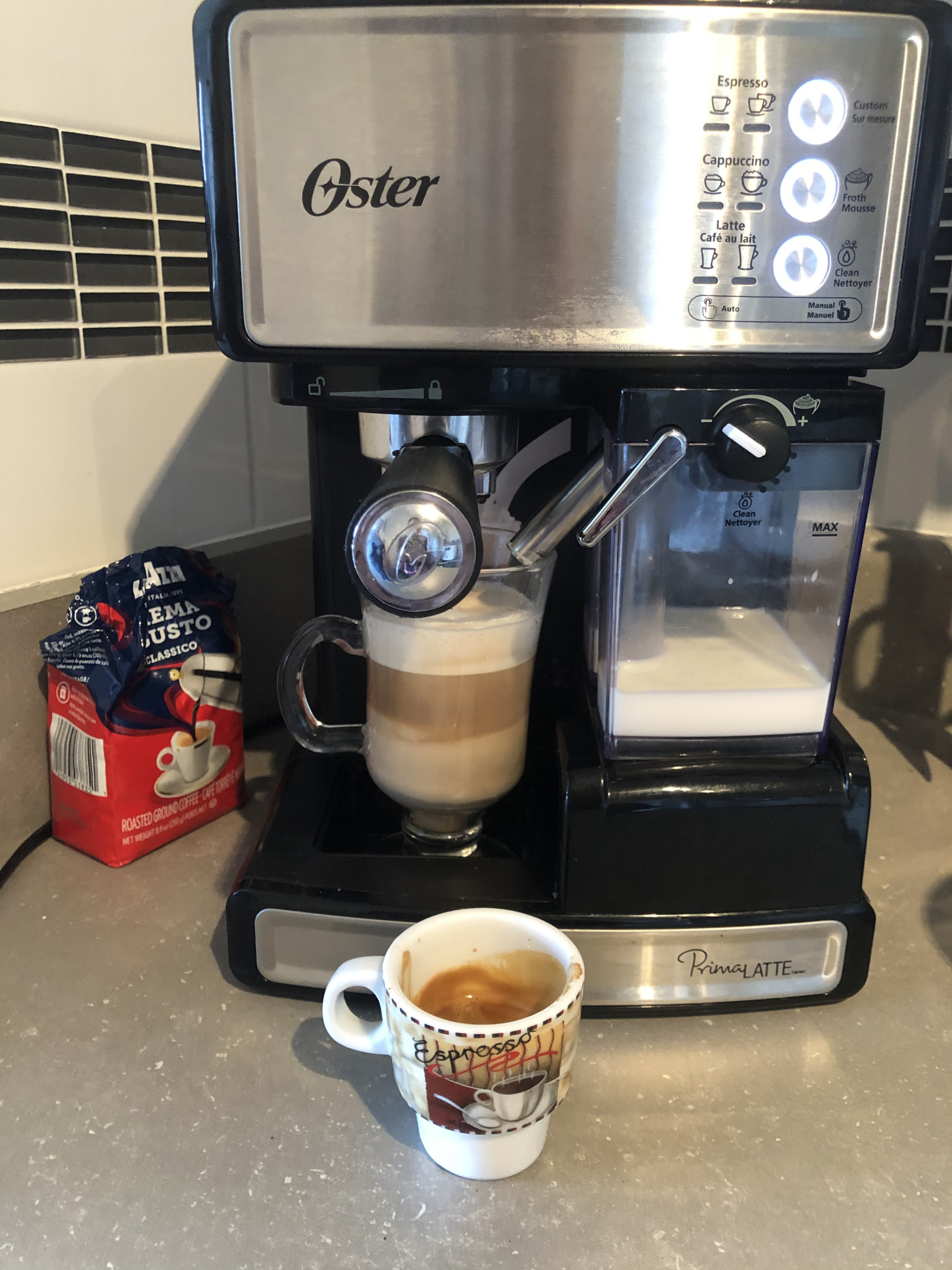 Oster Prima Latte Espresso Cappuccino Latte Machine - $30 - photo 3