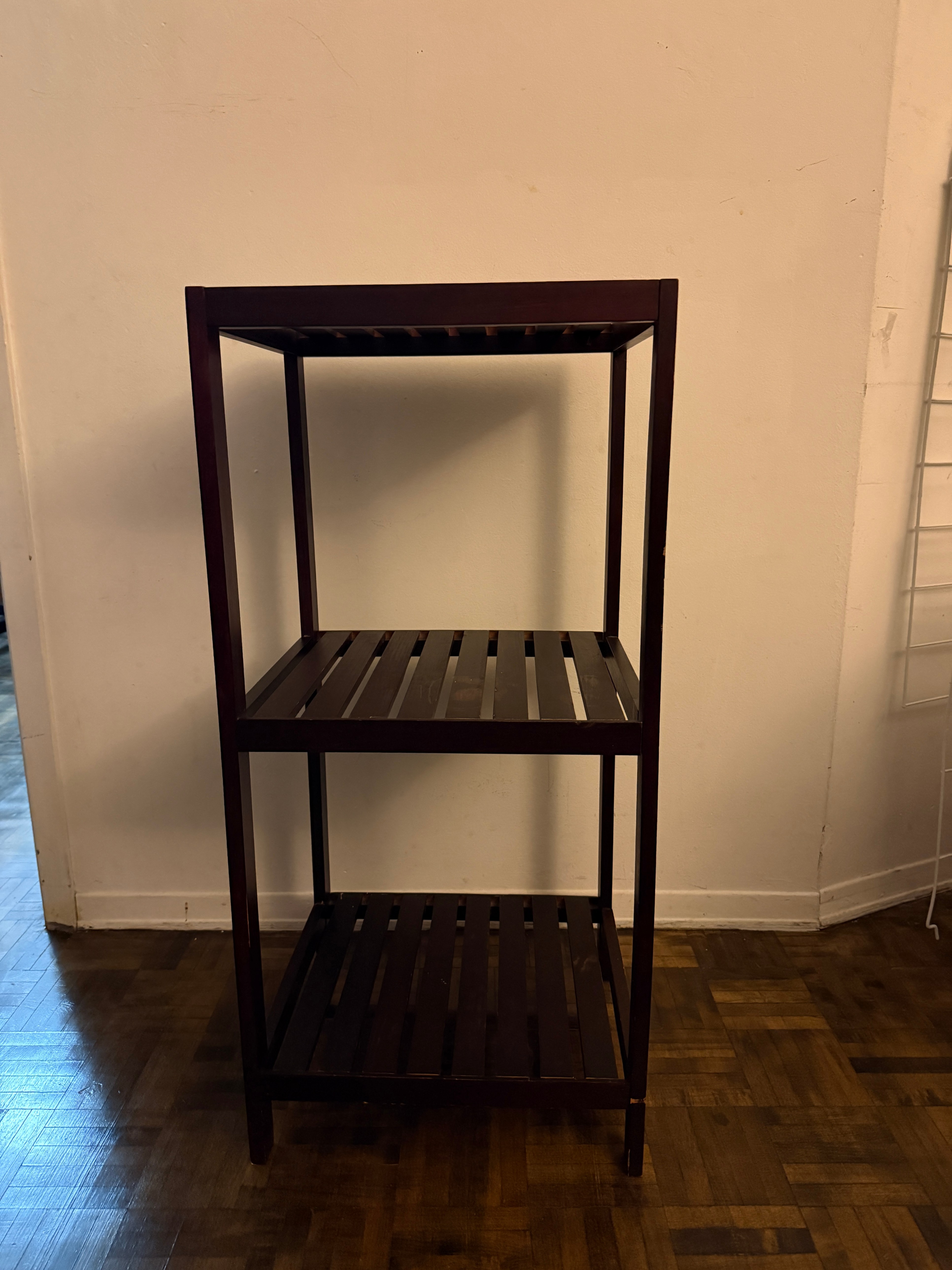 3-Tier Wooden Shelf / Plant Stand - 2 for $5