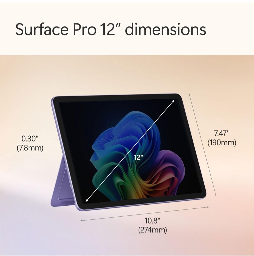 BRAND NEW MICROSOFT SURFACE PRO 12" BUNDLE - NEVER USED - photo 2