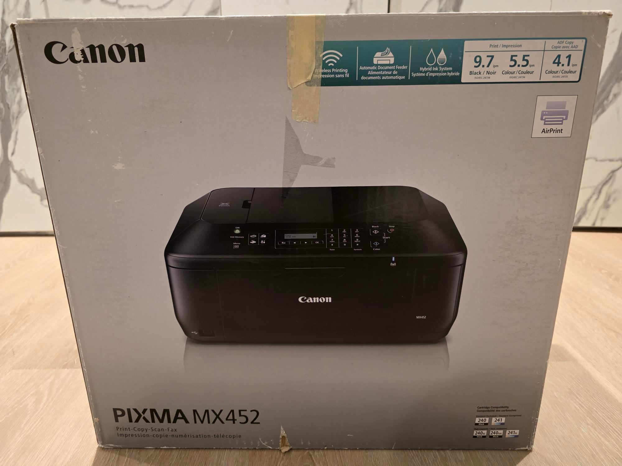 Canon PIXMA MX452 All-in-One Printer - photo 3