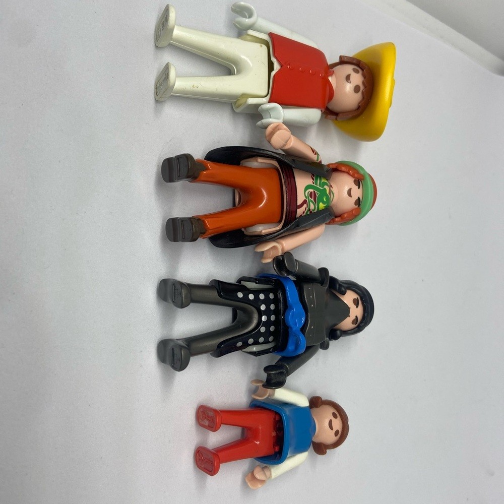 Lot 9 Playmobil Geobra Figures And Items 1974 - 1981 - photo 5