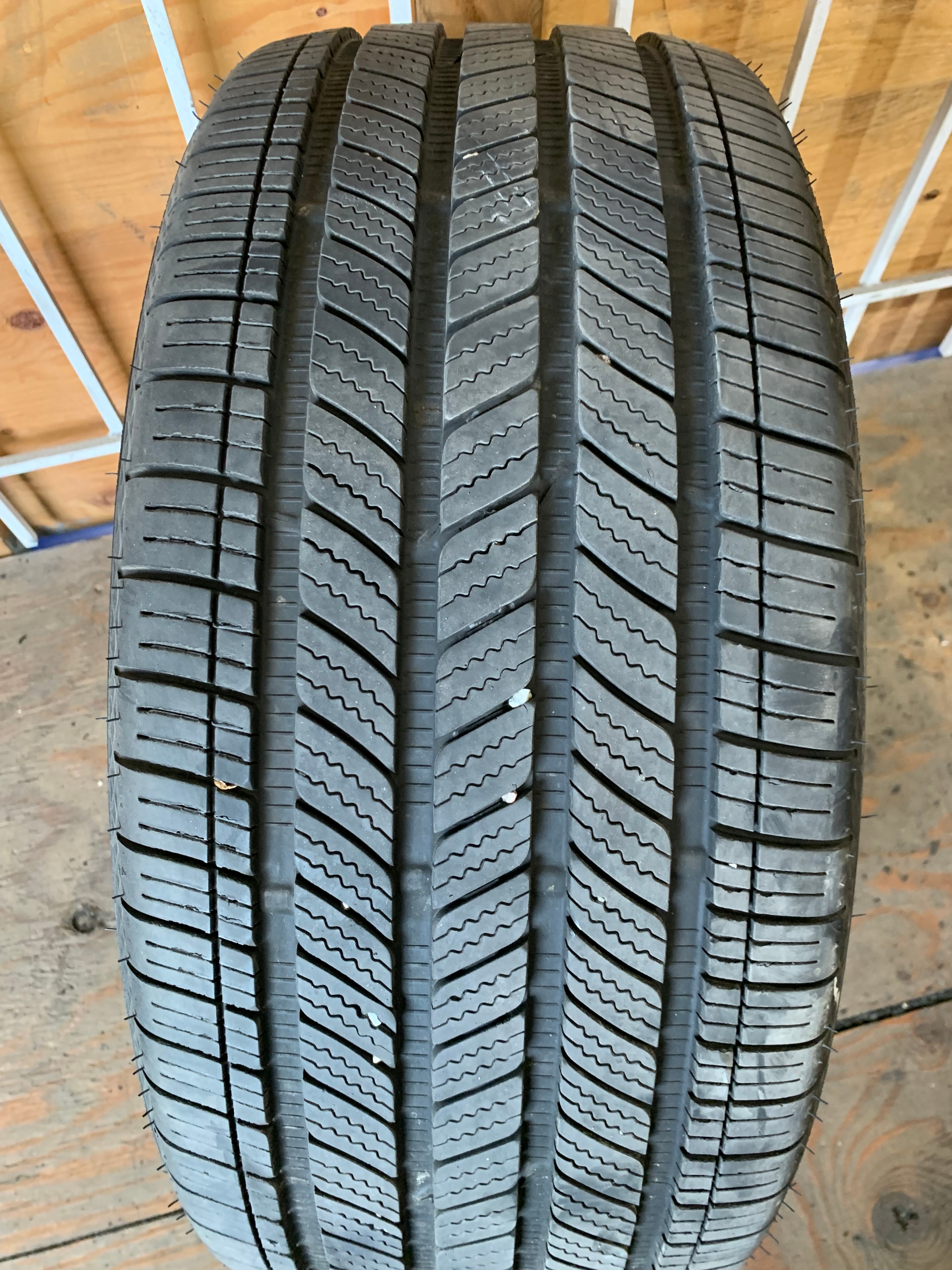 PAIR of 255/45/19 M+S Bridgestone Turanza EV with 80% tread