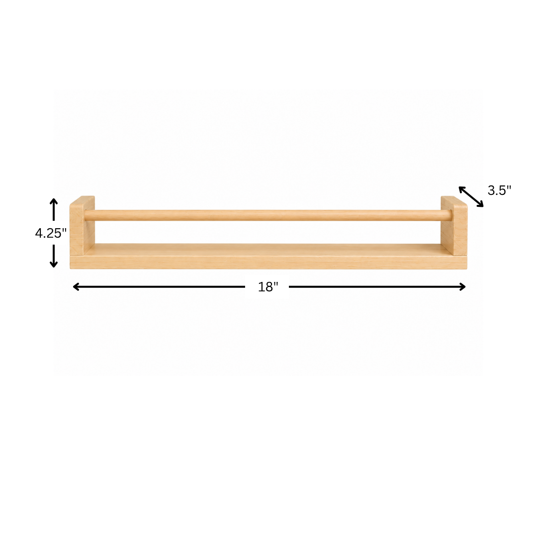 Montessori Nursery Bookshelf | Kids Display Shelf (Set of 2) - photo 5