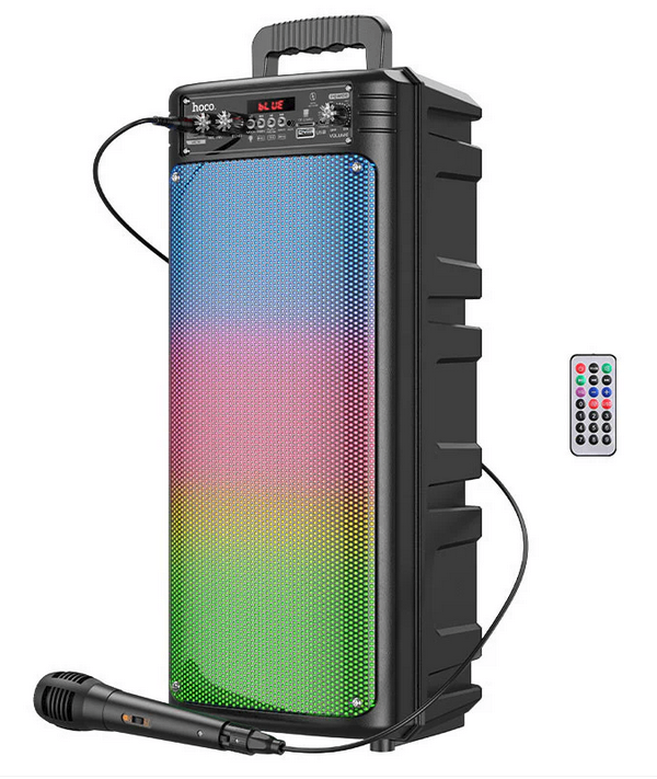 HOCO 2 x 6.5" Outdoor Wireless Speaker with Wired Microphone - photo 2