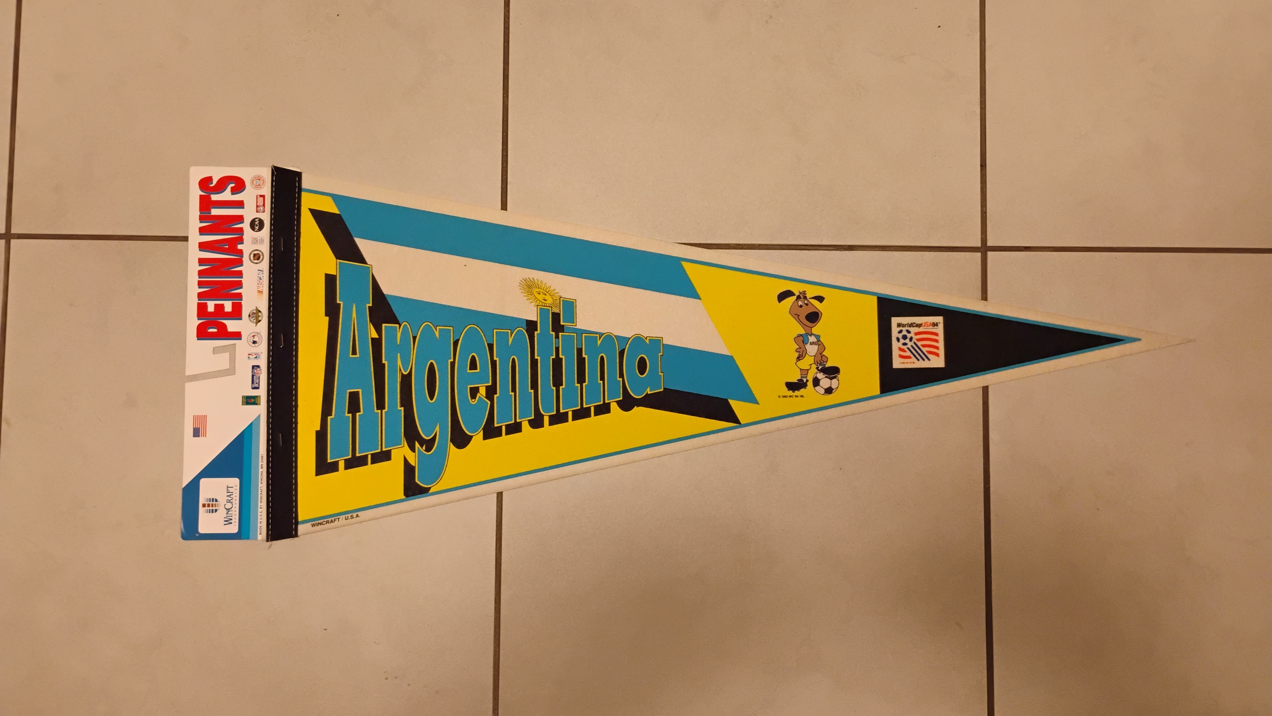 FIFA World Cup USA 94 Argentina Pennant