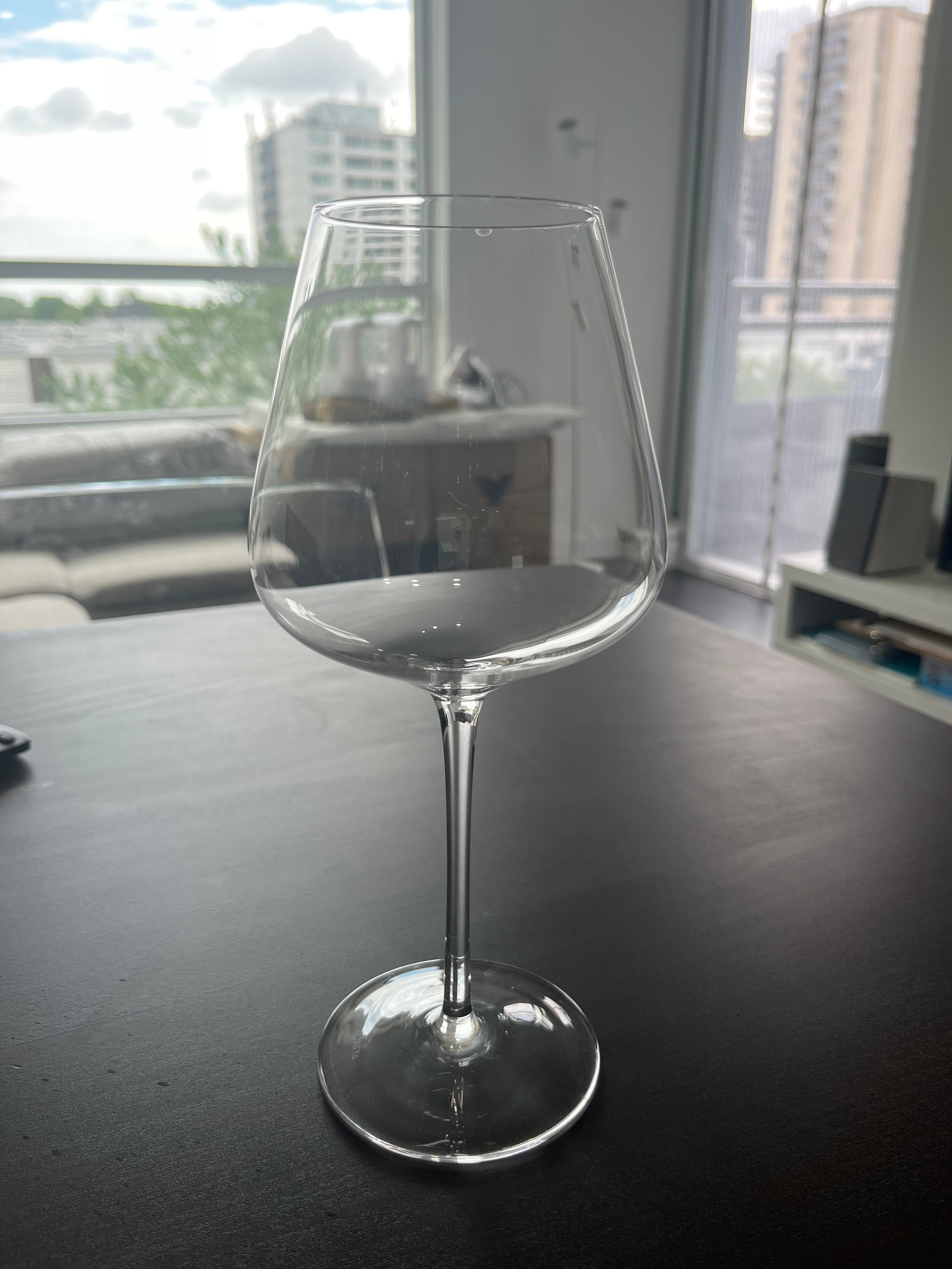 Wine Glasses set of 4 (Burgundy, 23 OZ, Hand Blown Crystal)