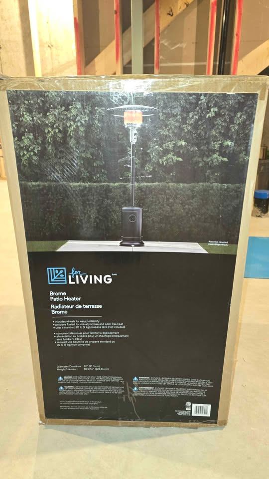BRAND NEW Brome Outdoor Patio Heater – Sealed in Box - photo 2