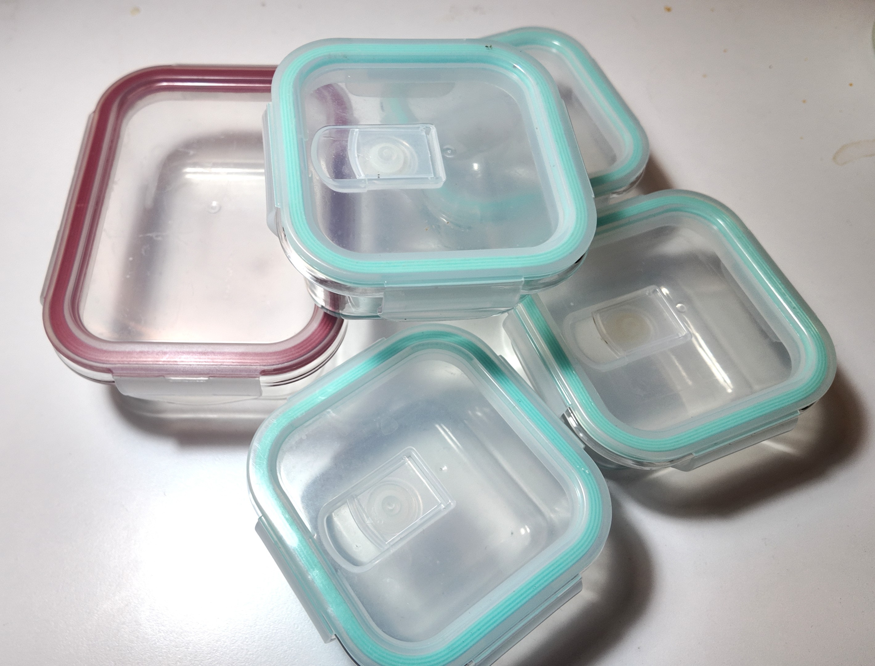 Small Covered Sealed Fresh-keeping Food Bowl Glass bowl - photo 2