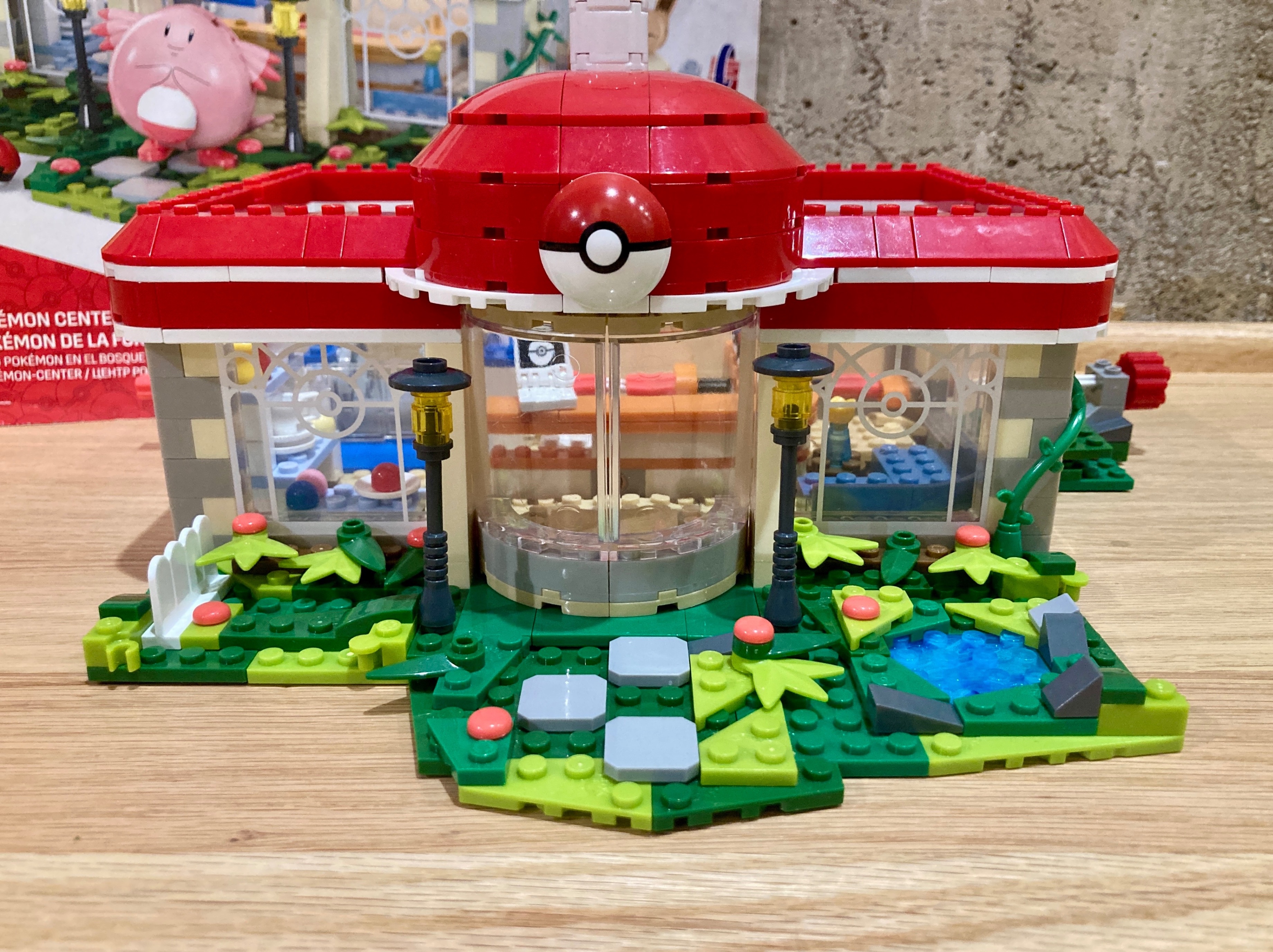 MEGA Forest Pokemon Center HNT93 Building Block Mattel Like Lego - photo 3