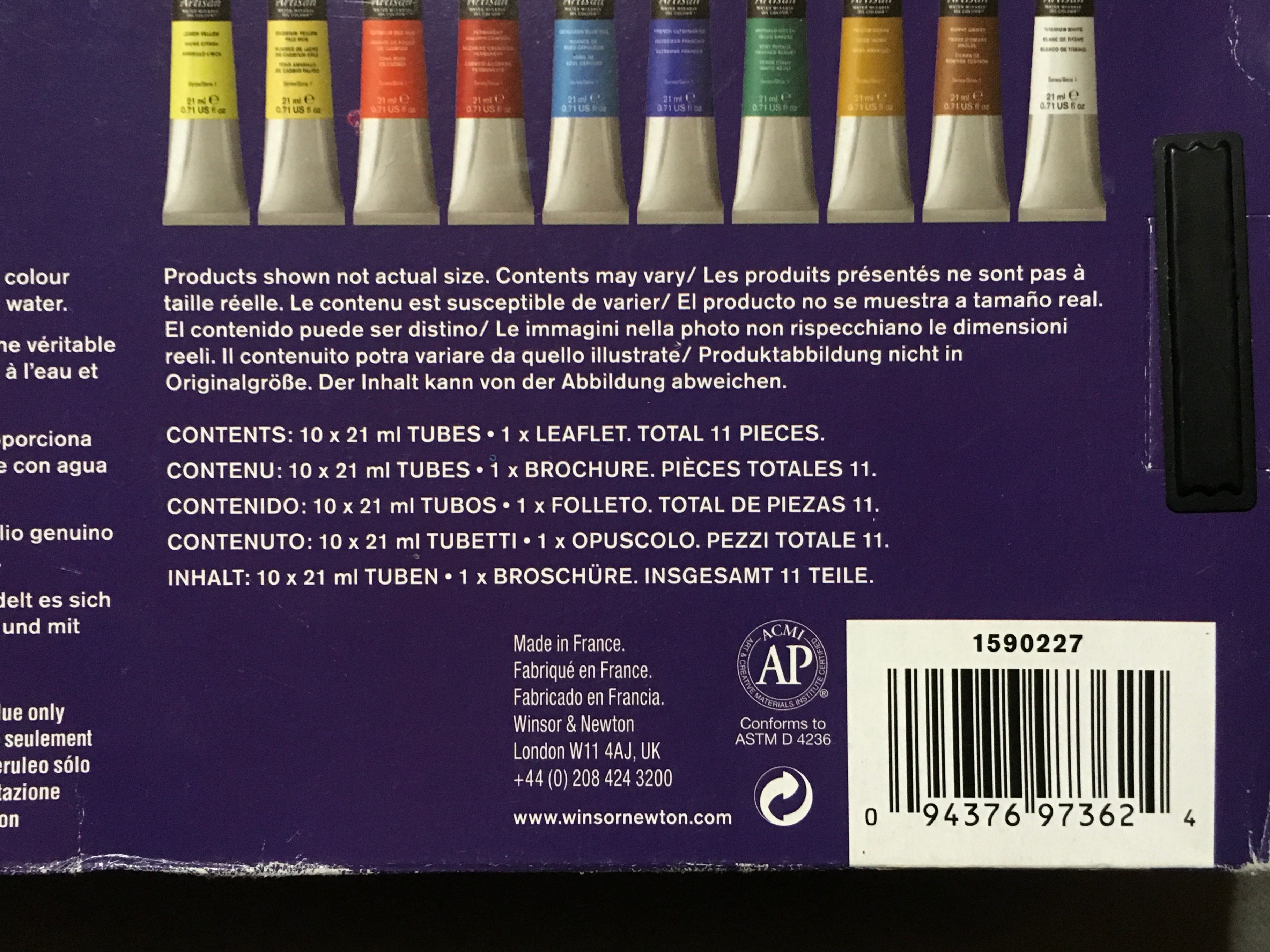 Winsor & Newton Artisan Water Mixable Oil Colour Set - photo 3
