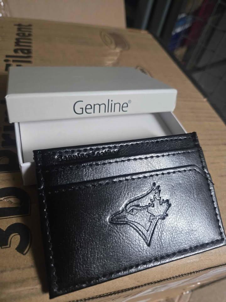 Toronto Blue Jays Genuine Leather Wallet for Front Pocket - NEW
