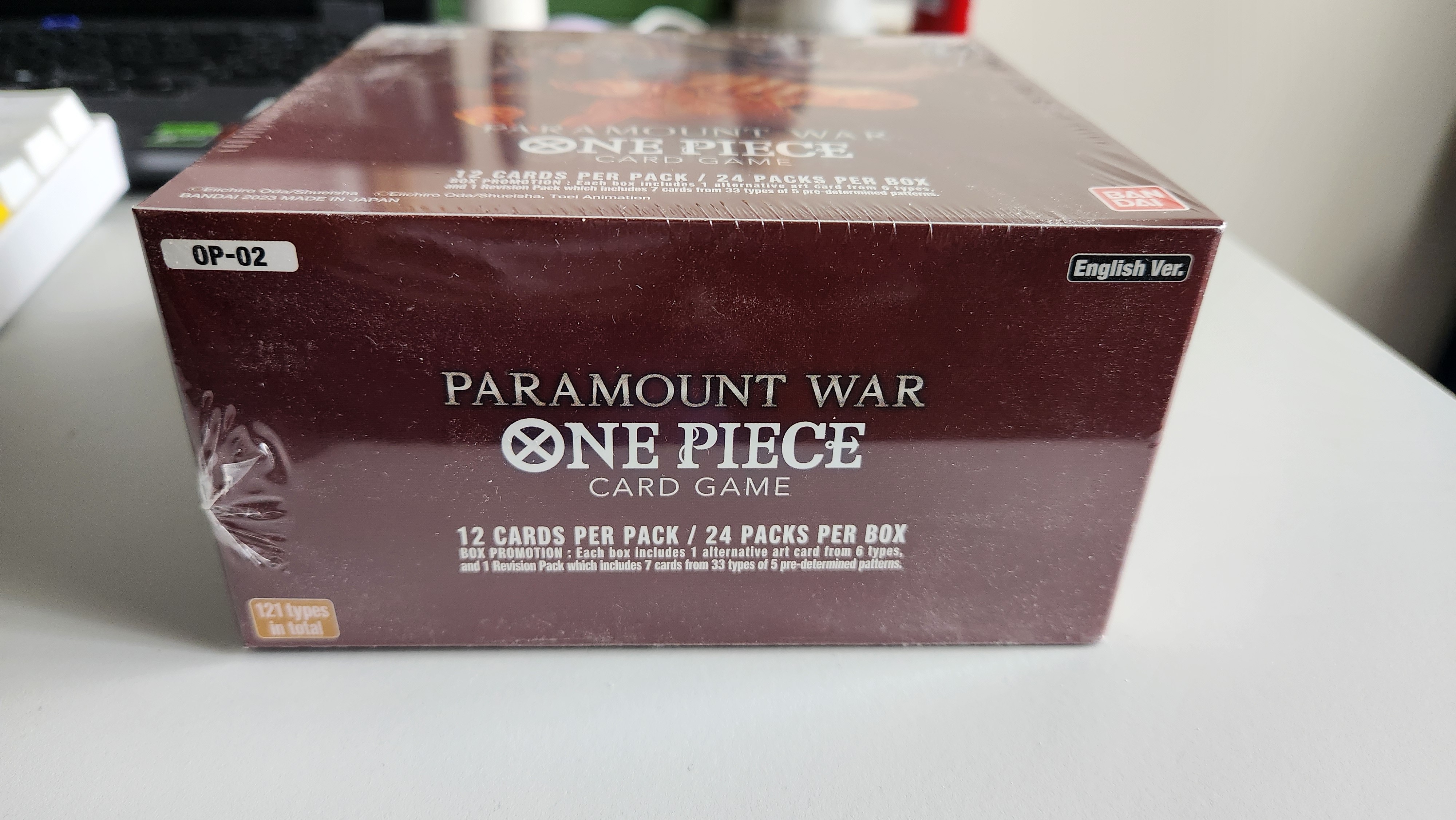 One Piece TCG OP-02 Paramount War Booster Box (English) – Sealed - photo 3