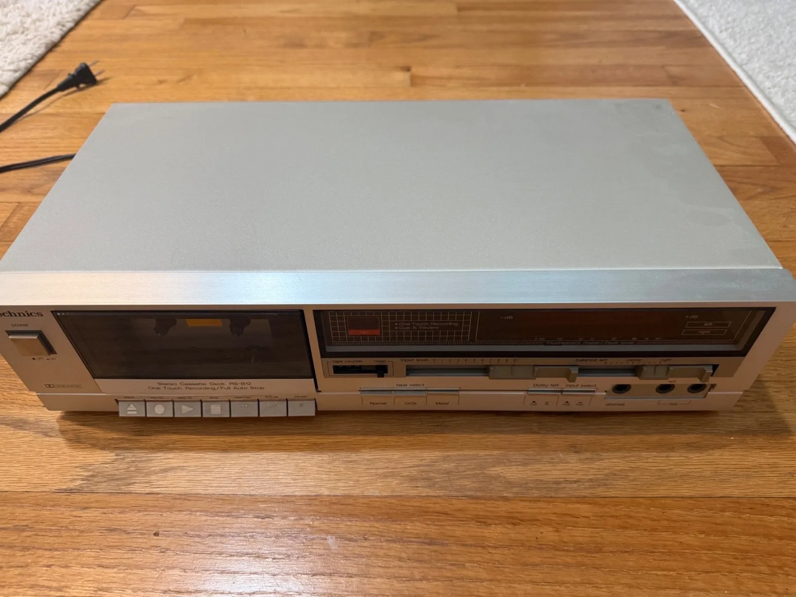 Technics RS-B12 Cassette Deck (Japan) + Sony HF Cassette 10 Pack - photo 3