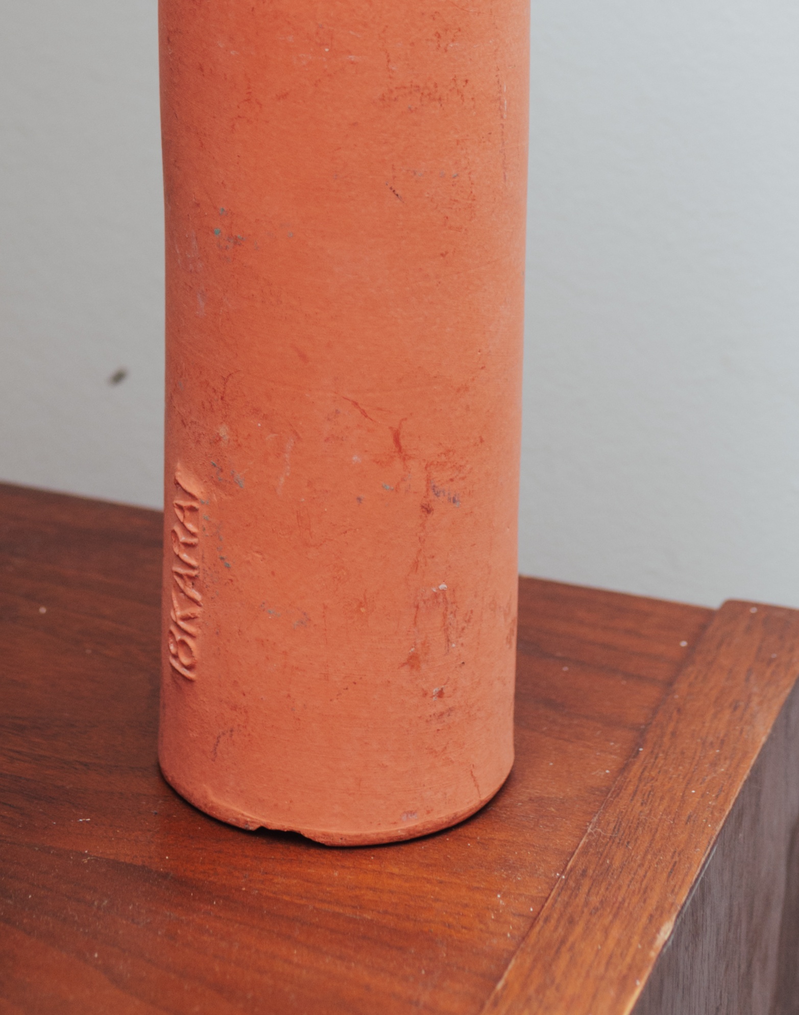 Terracotta Bottle Vase - photo 5