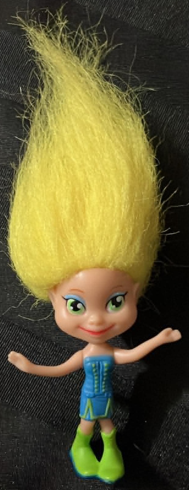 2006 McDonalds Trollz Troll Doll Trina Trollabell - 3 Inches