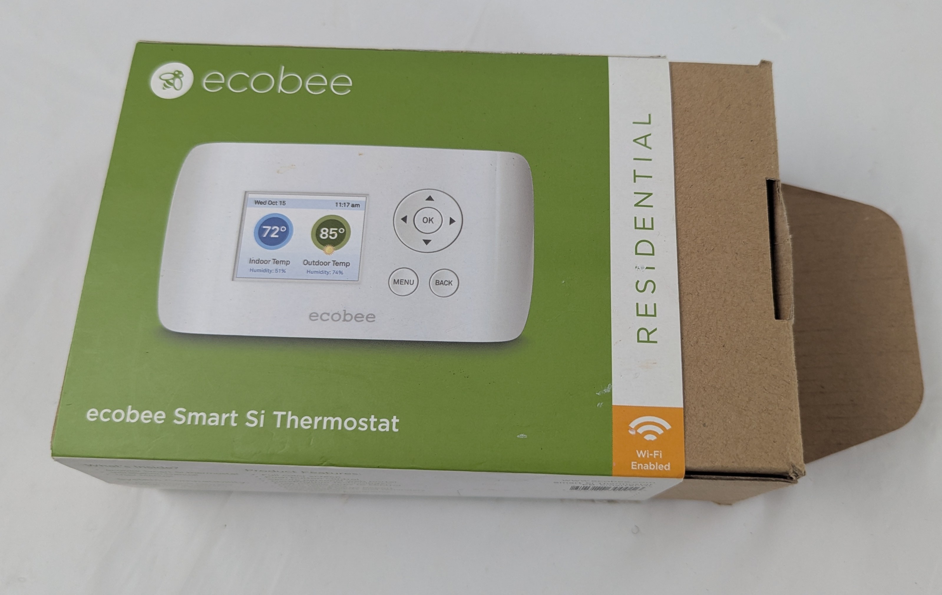 ecobee Smart Si Thermostat EB-SmartSi-01 Wi-Fi Enabled