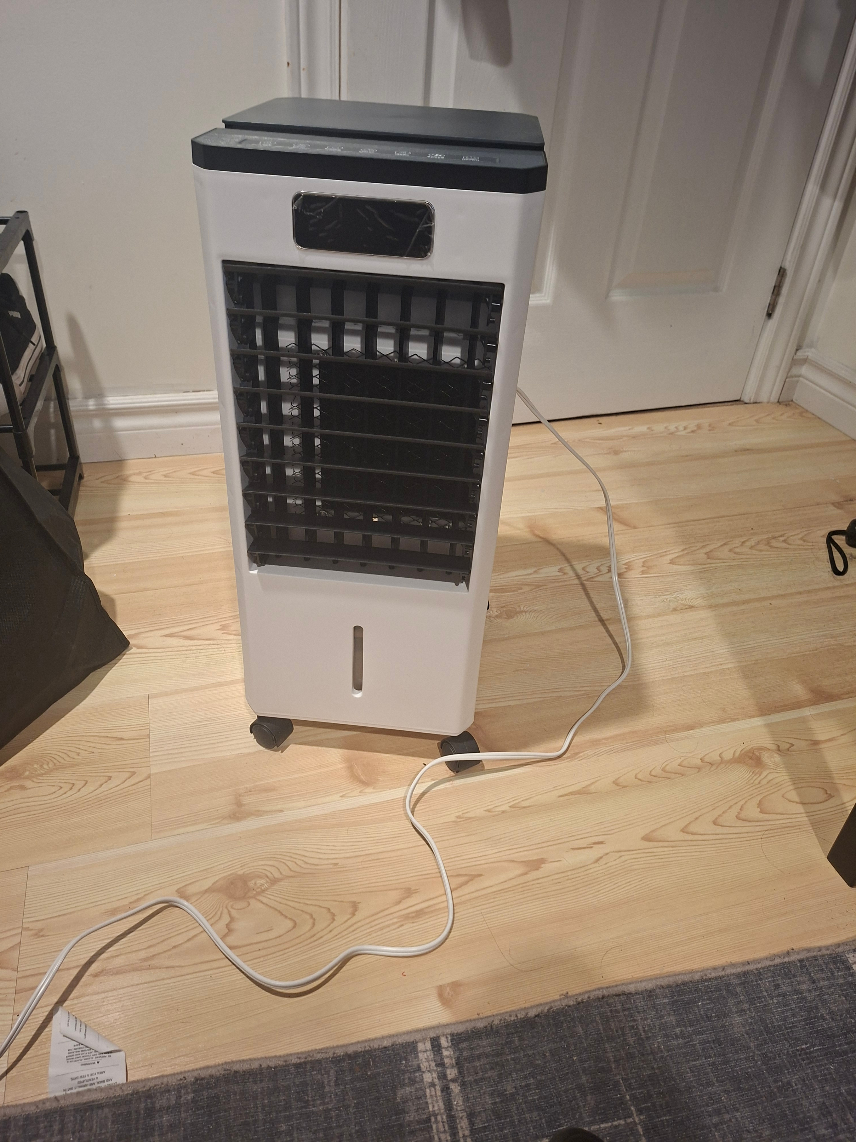 3-in-1 portable evaporative air cooler, humidifier, and fan - photo 2