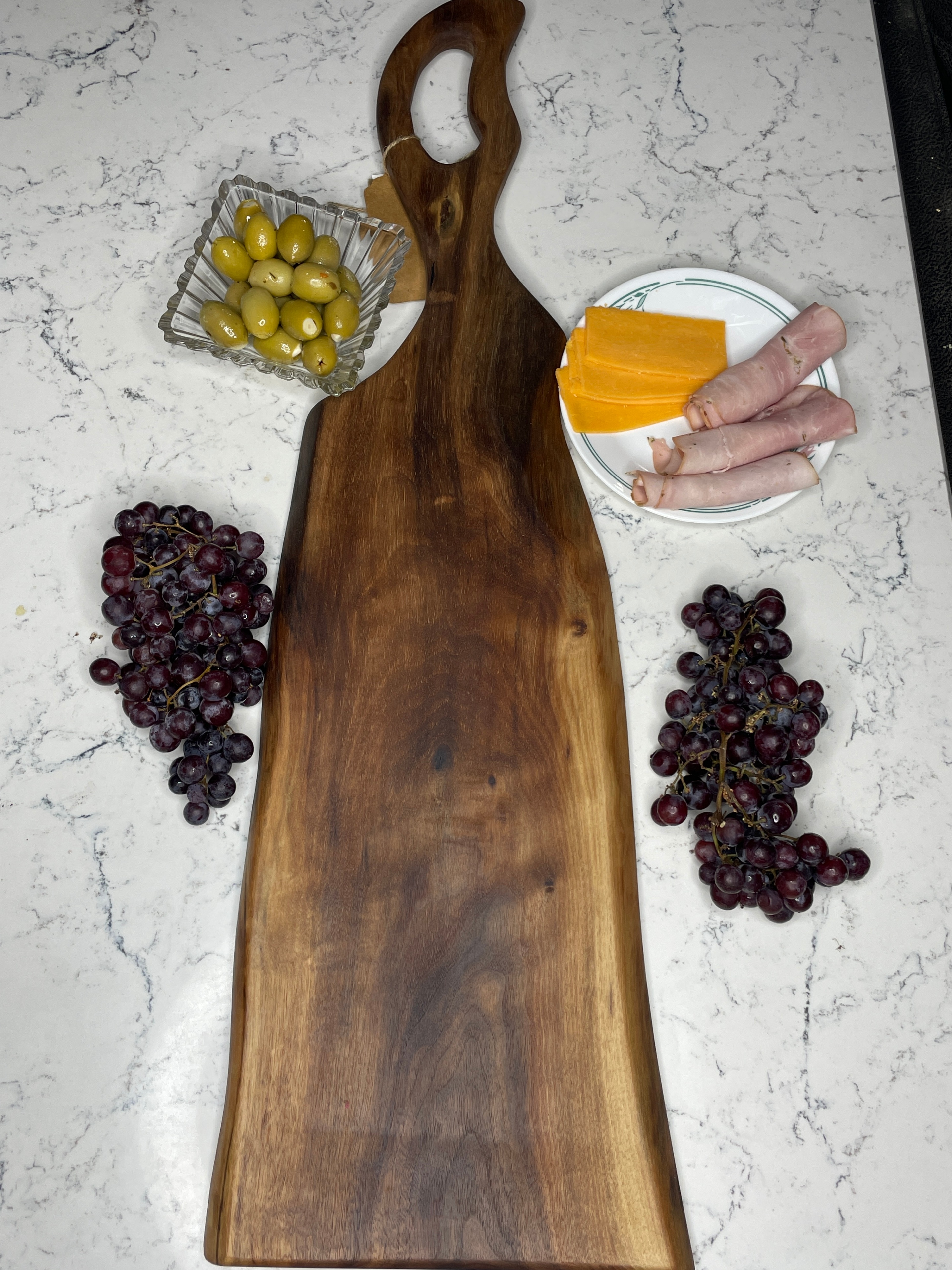 Live Edge Black Walnut Charcuterie Board #4
