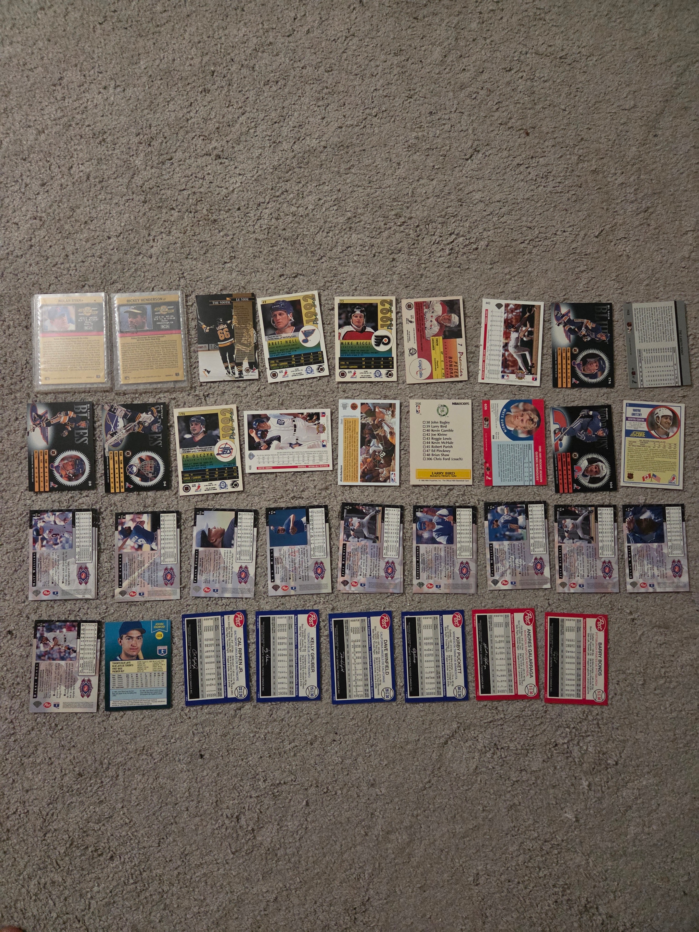 56 Premium Early 90s Sports Card Singles Hockey, Baseball, Hoops - photo 4
