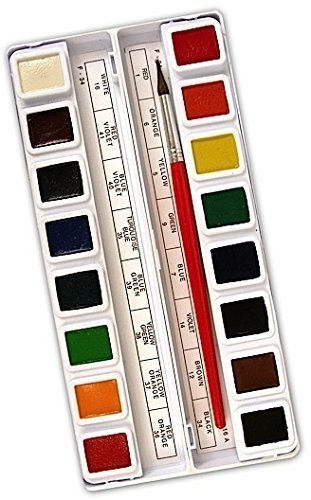 Watercolor Paint Set with Brush
